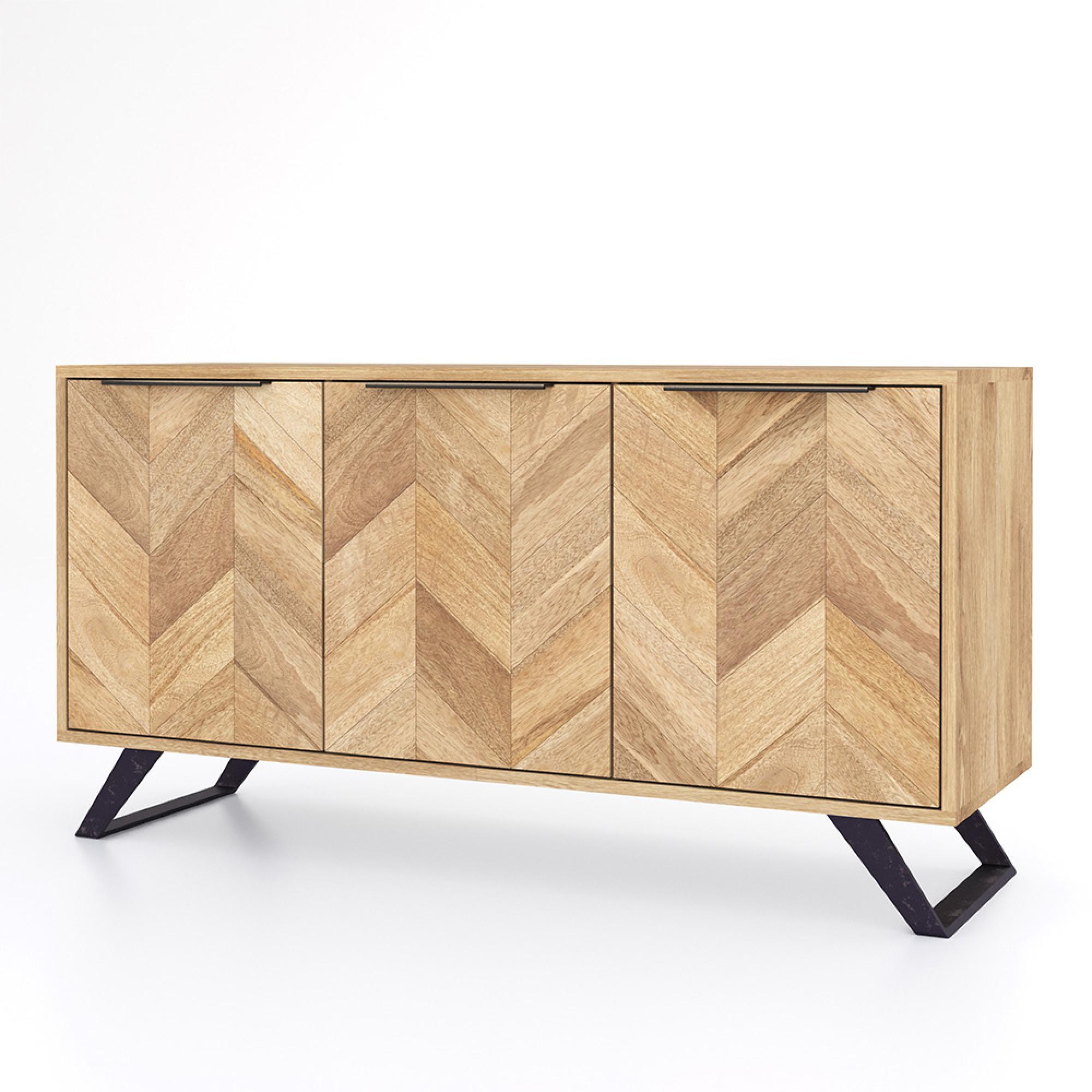 Agra Sideboard - Medium - 145cm - Parquet