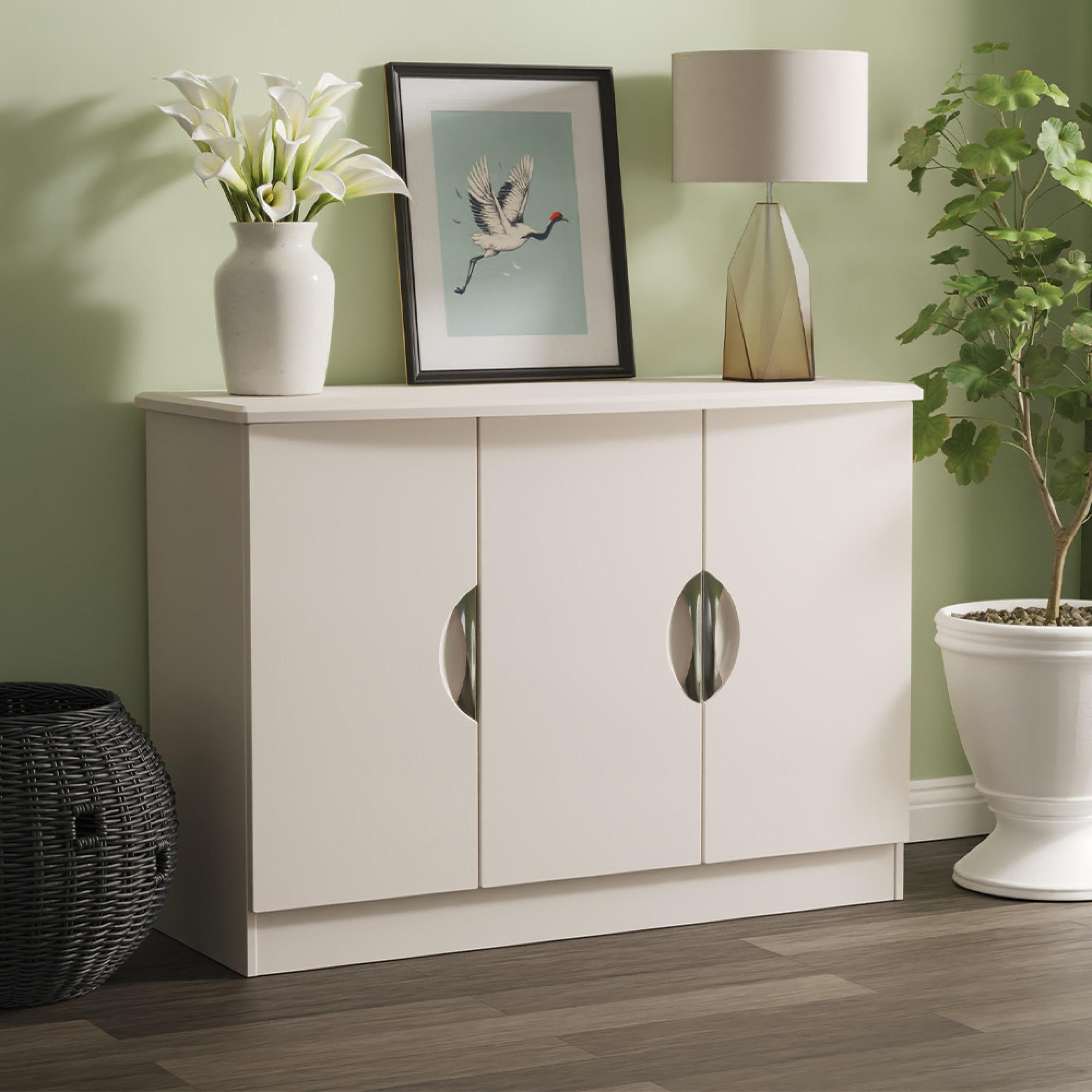 Camden Small Sideboard - 3 Doors - Cashmere