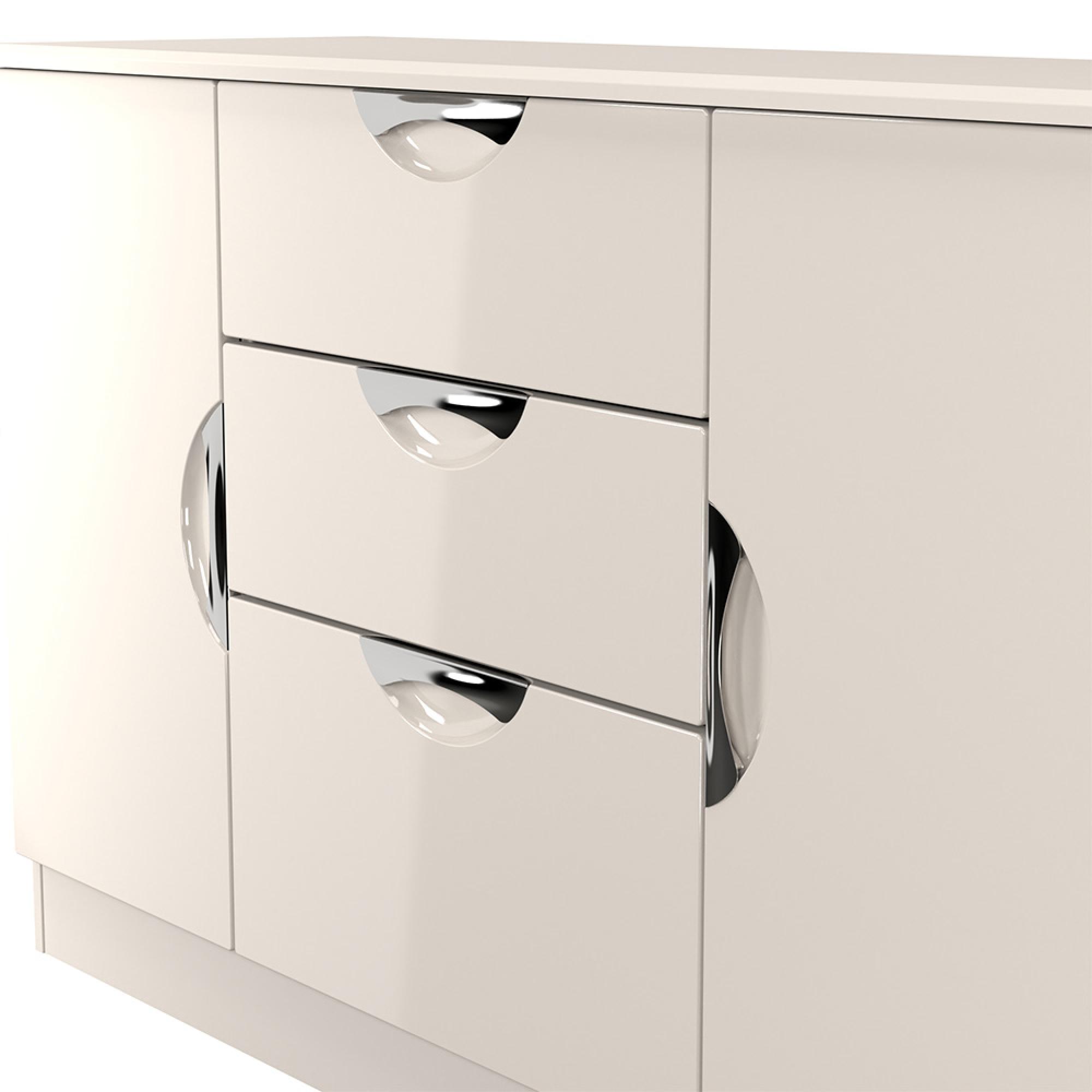 Camden Medium Sideboard - 2 Doors - Cashmere