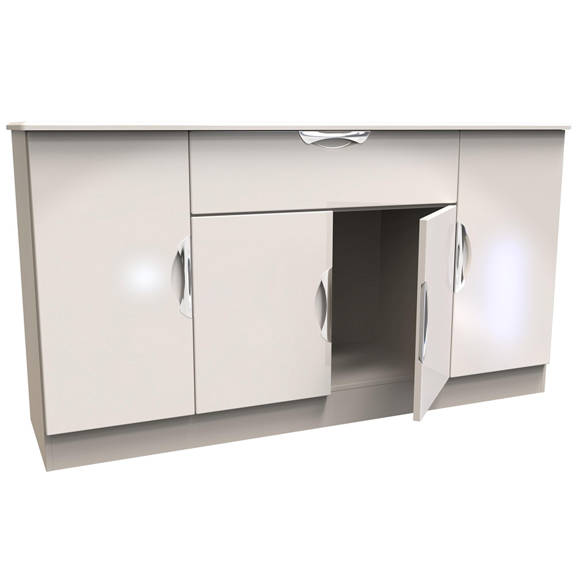 Camden Wide Sideboard - 4 Doors - Cashmere