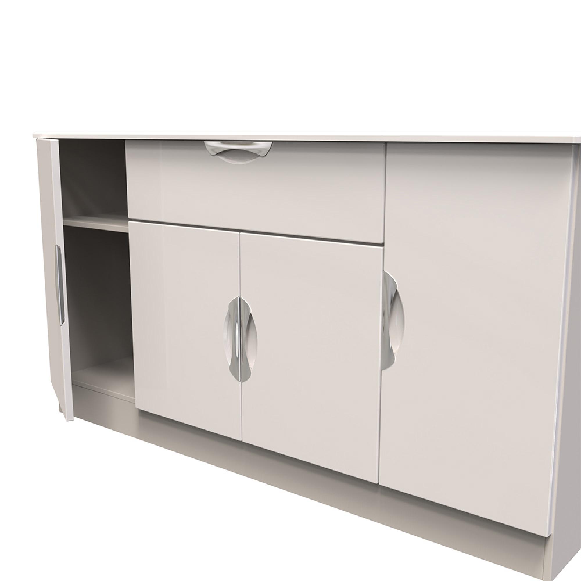Camden Wide Sideboard - 4 Doors - Cashmere
