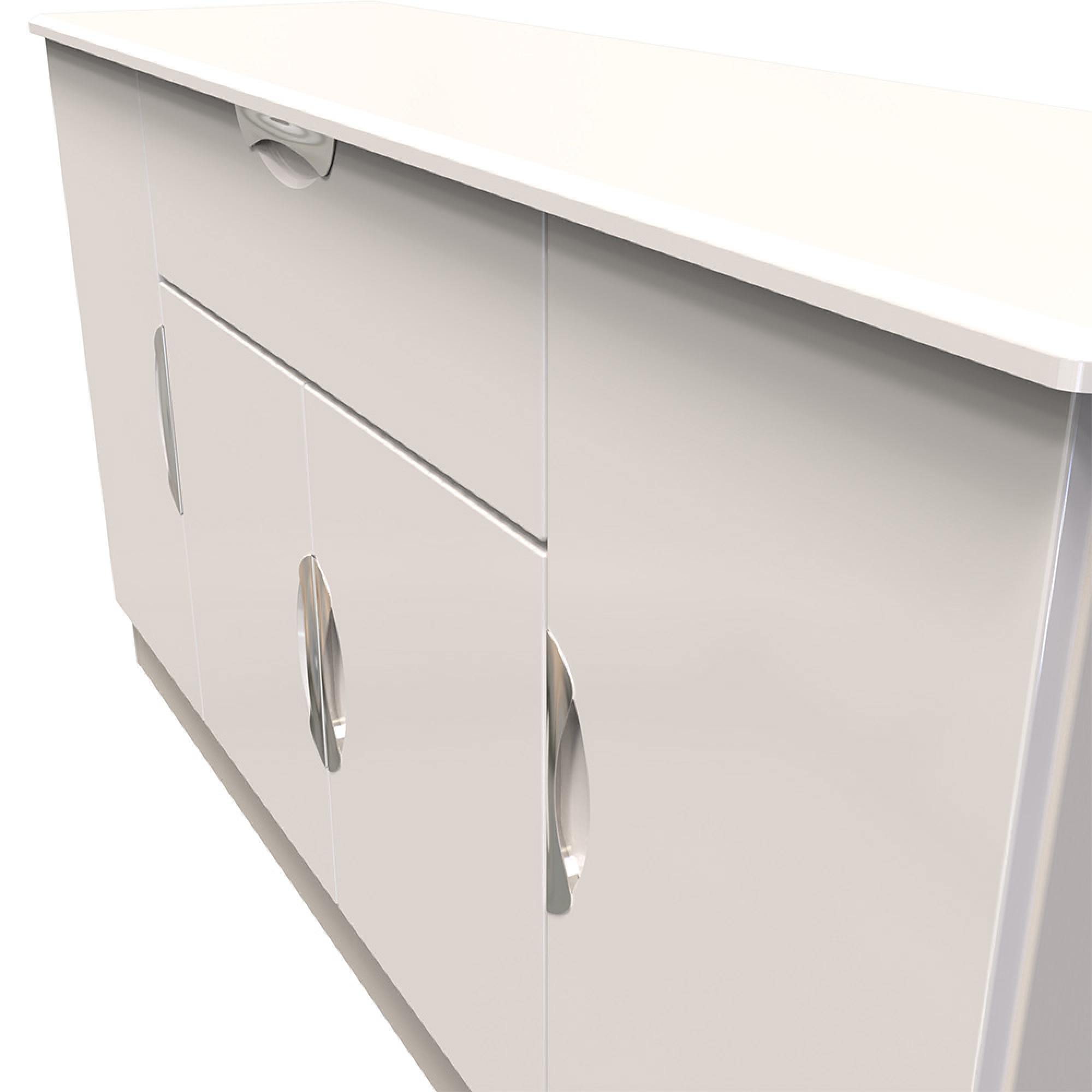 Camden Wide Sideboard - 4 Doors - Cashmere