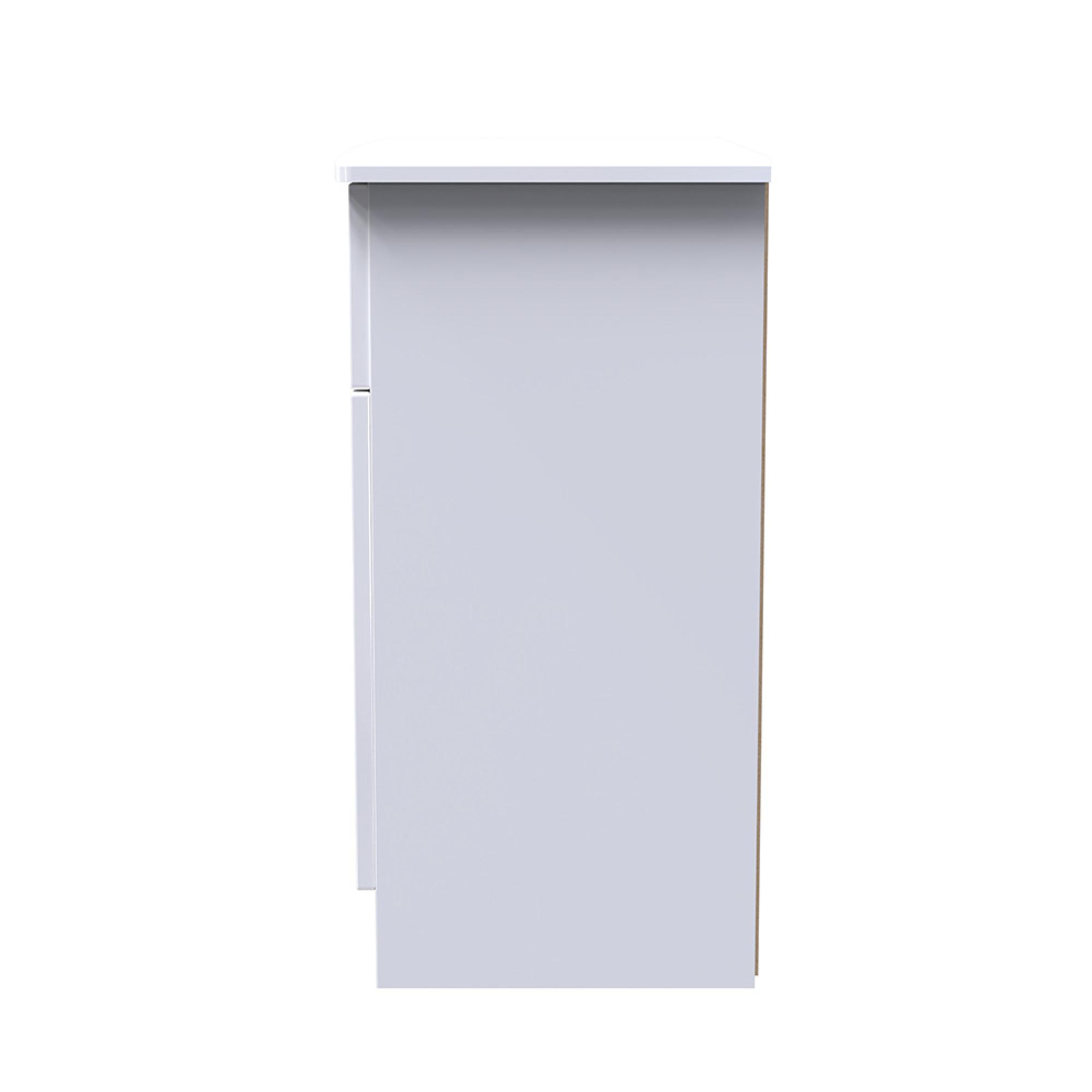 Camden Sideboard - Compact - 2 Doors - White Gloss