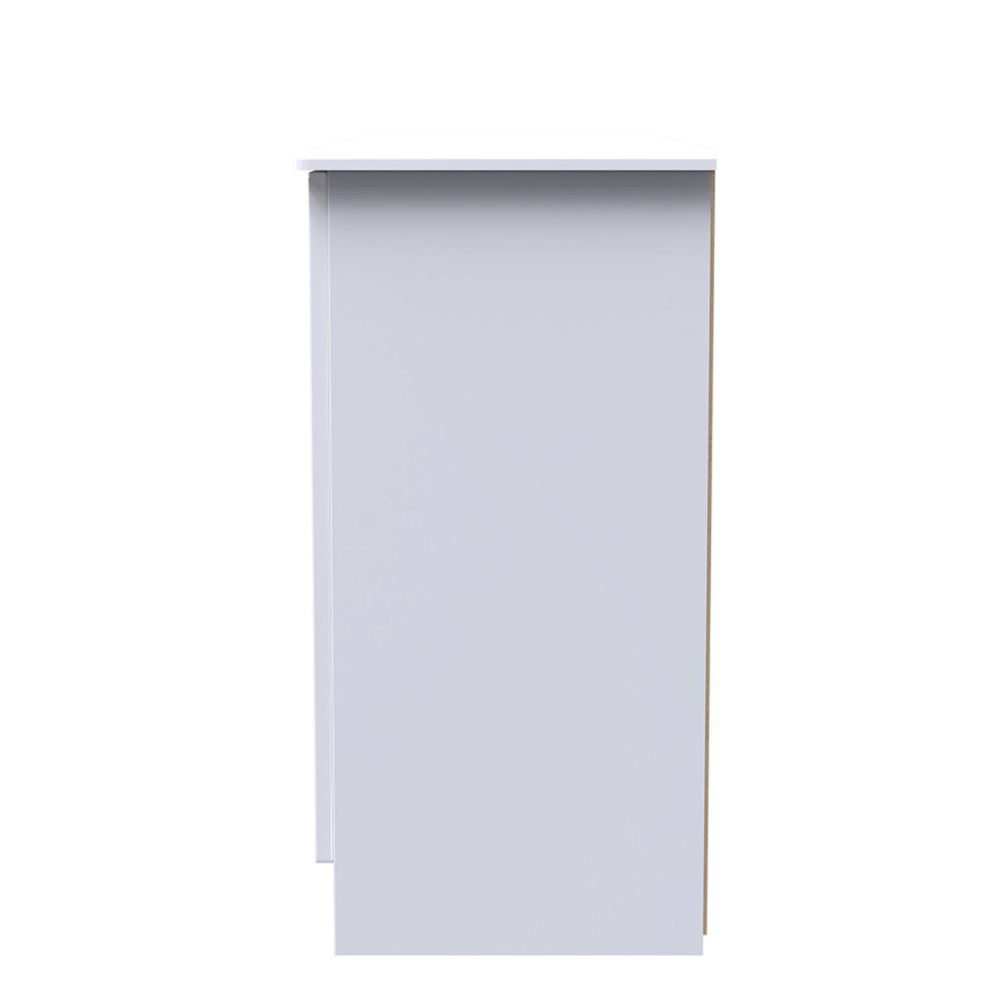 Camden Sideboard - Medium - 2 Doors - White Gloss