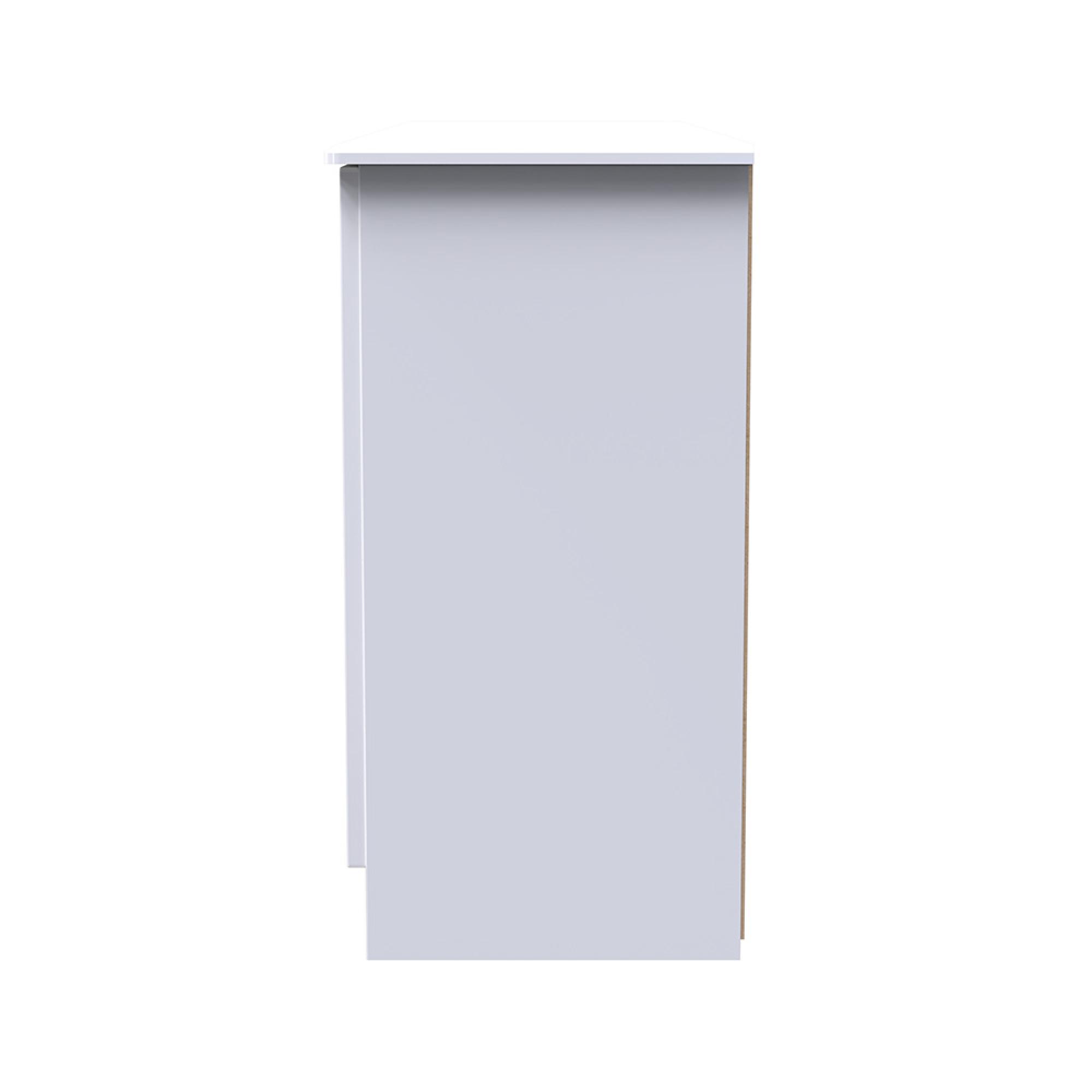 Camden Sideboard - Wide - 4 Doors - White Gloss