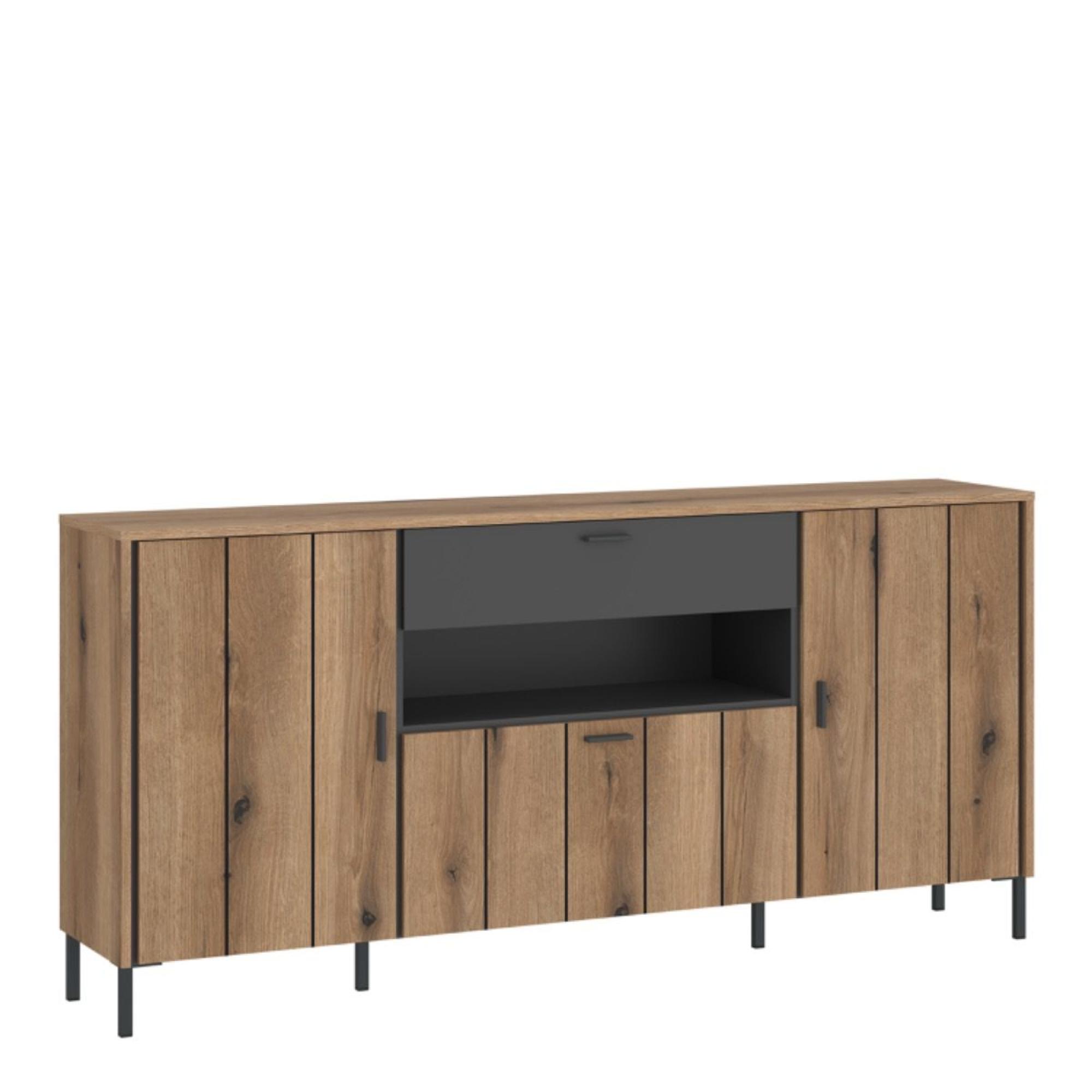 Arundel Oak Effect 2 Door Large Sideboard
