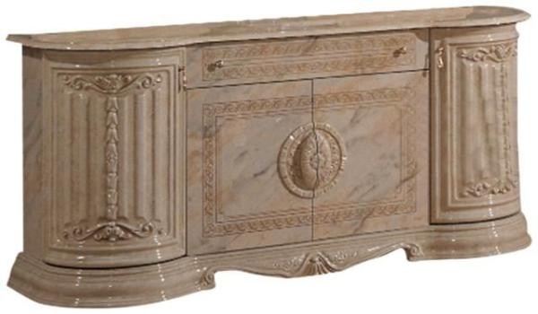 Betty Onyx Italian Large Buffet Sideboard - 4 Doors