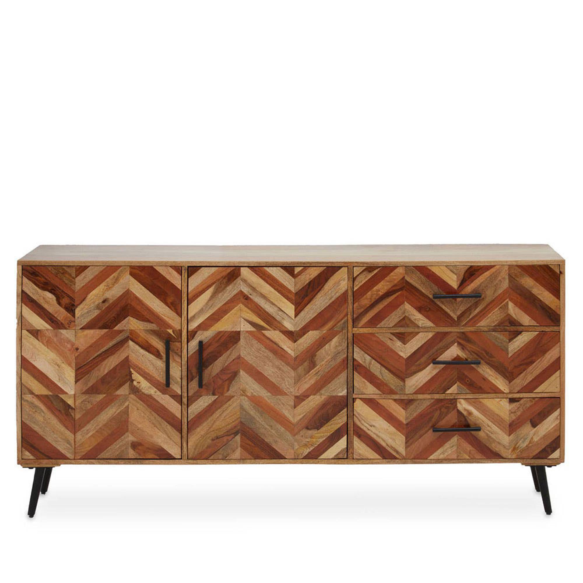 Boho Sideboard - 2 Door - Large - 170cm - Mango Wood