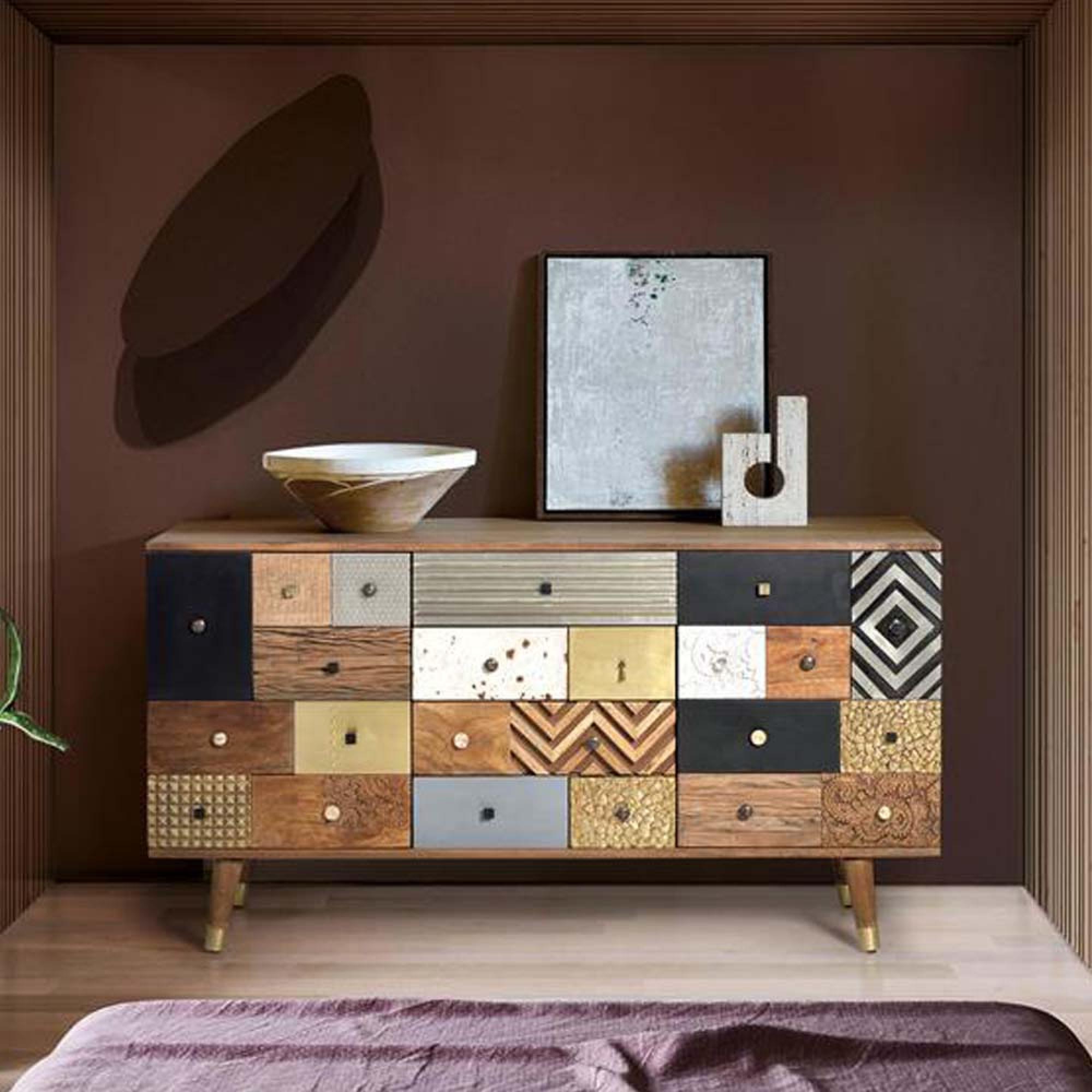 Bonham Sideboard - Mango Wood - 2 Door - Medium - 150cm