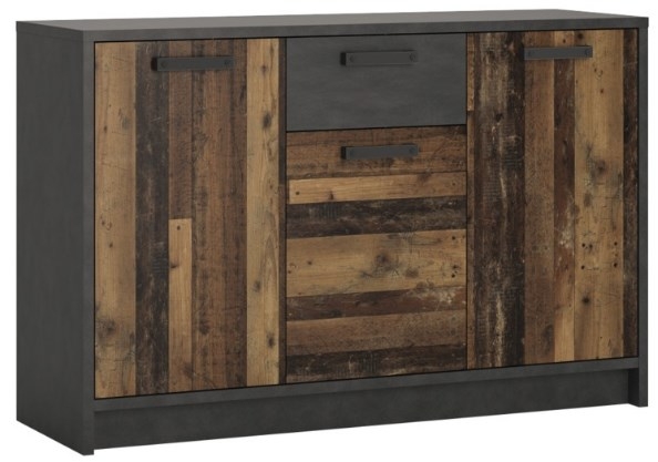 Brooklyn Rustic 3 Door Medium Sideboard
