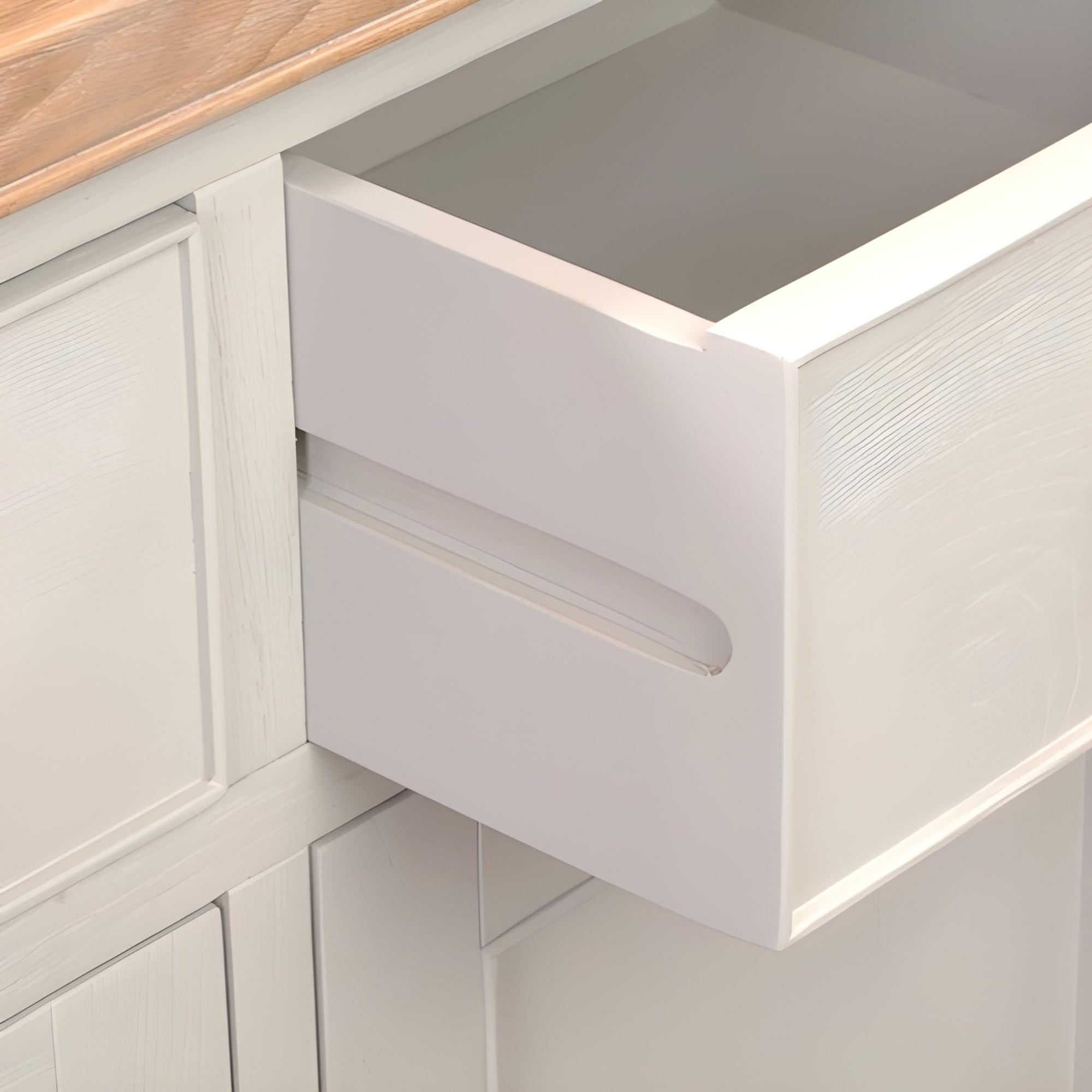 Clarion Sideboard - 3 Door - Medium - 150cm - Oak and Grey