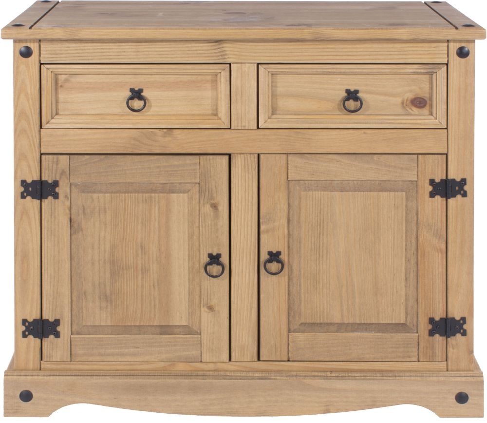 Corona Pine Mexican 2 Door Small Sideboard