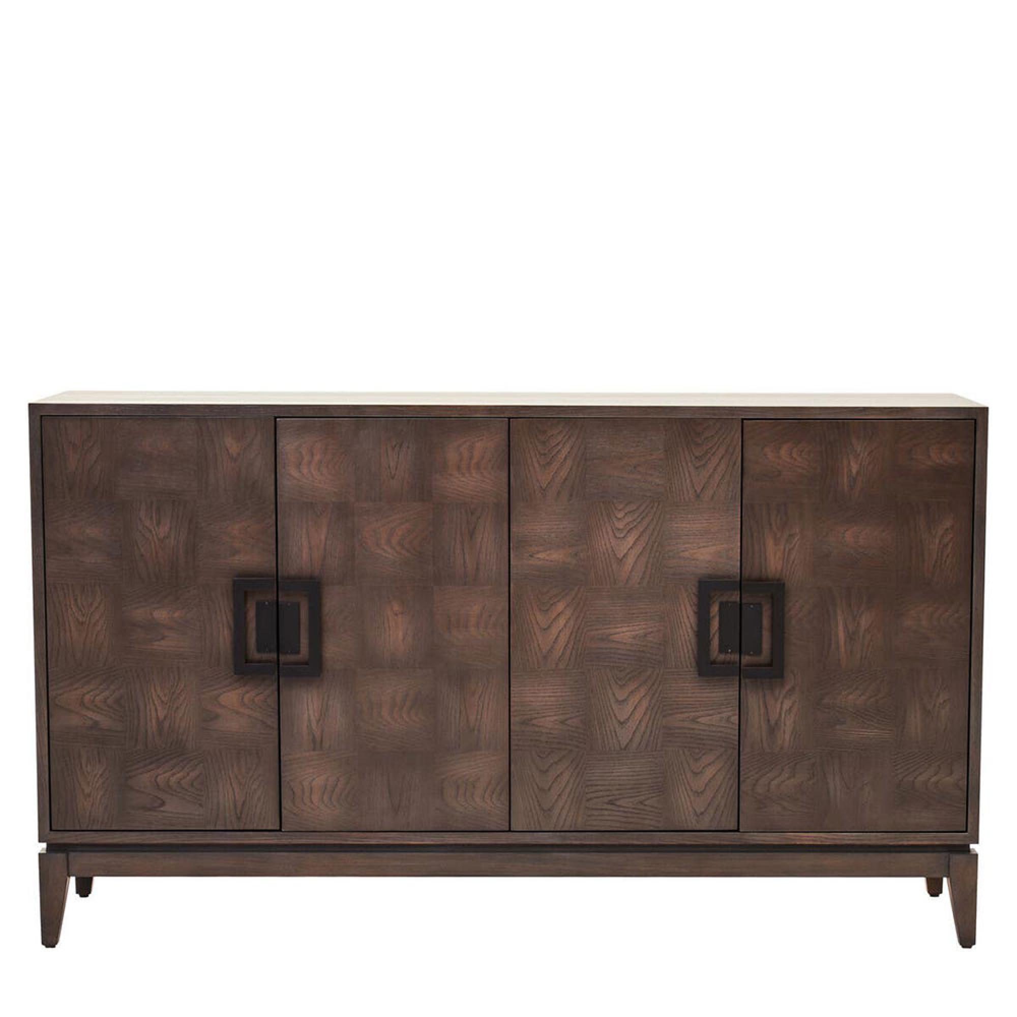 Dimaro Sideboard - 4 Door - Medium - Elm Wood - 150cm