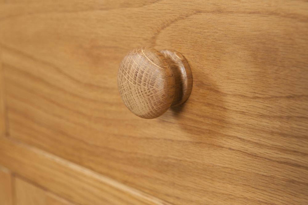 Dorset Sideboard - 2 Door - Medium - 96cm - Oak
