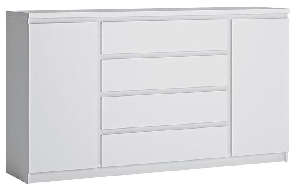 Fribo White 2 Door Large Sideboard