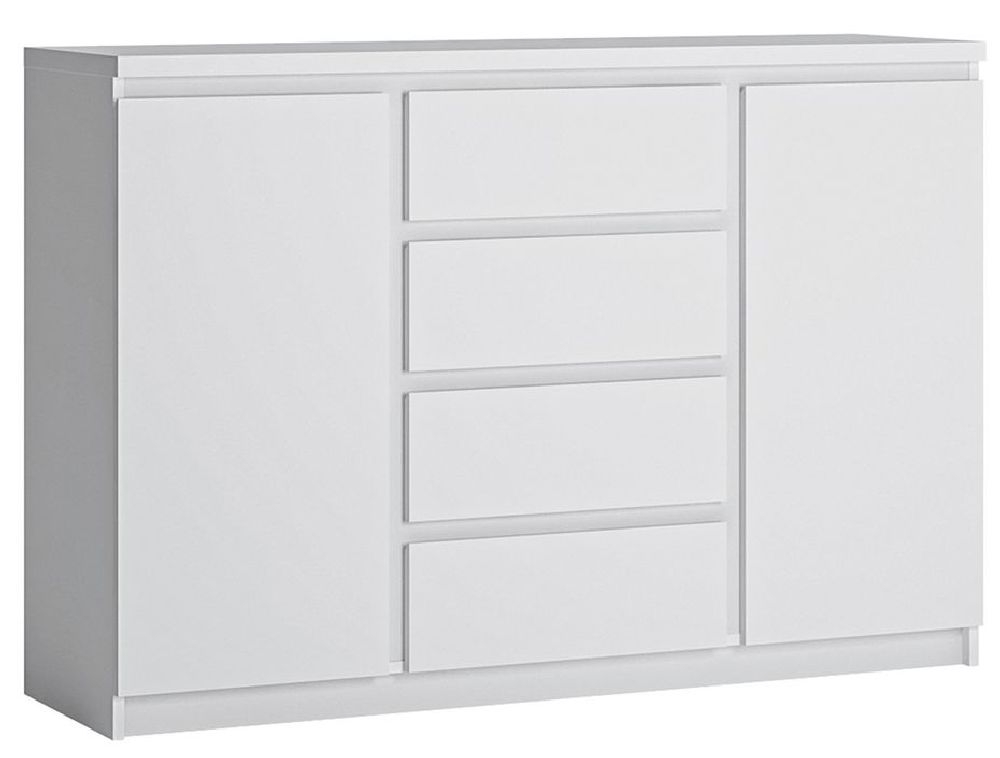 Fribo White 2 Door Medium Sideboard