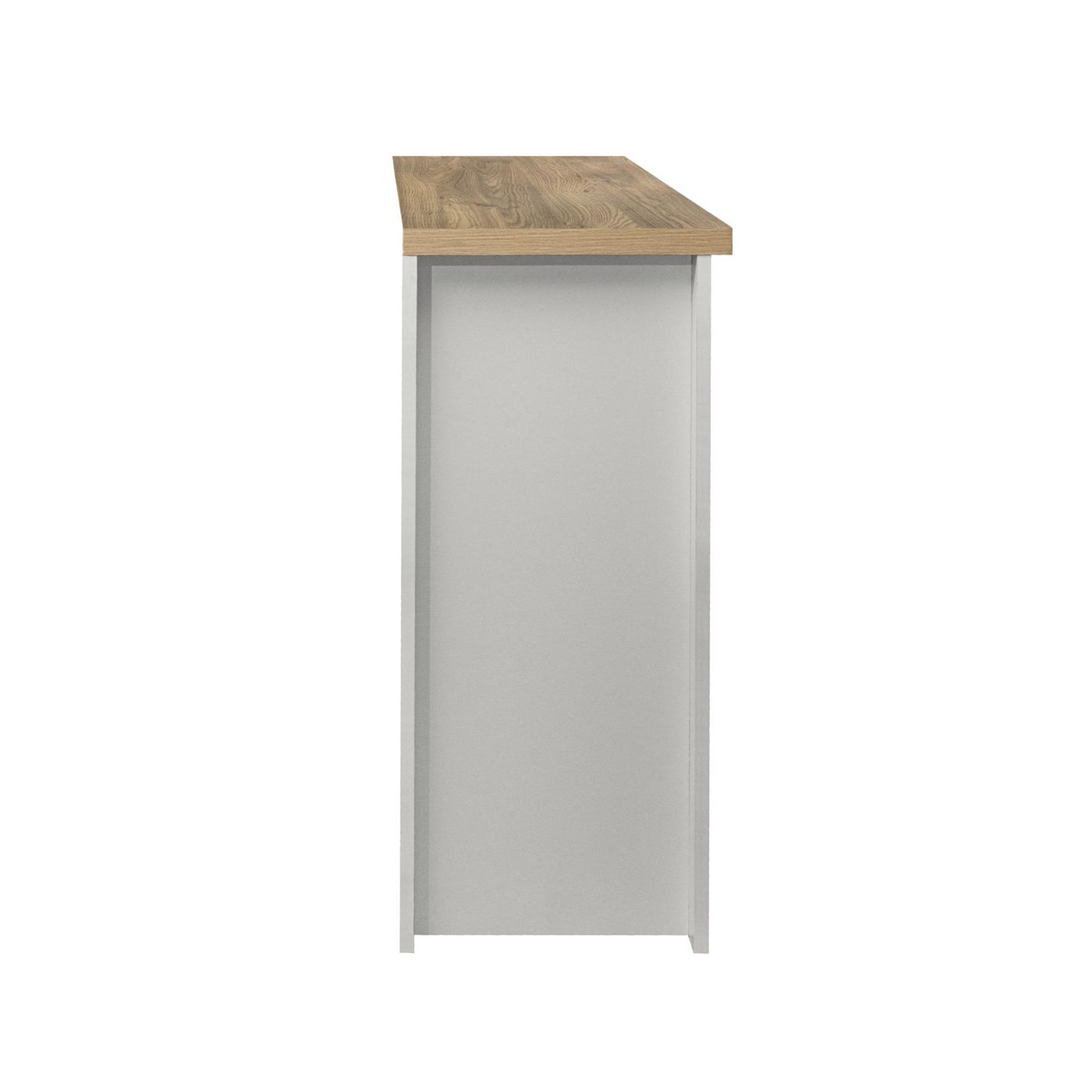 Highgate Medium Sideboard - 3 Door - Grey Painted