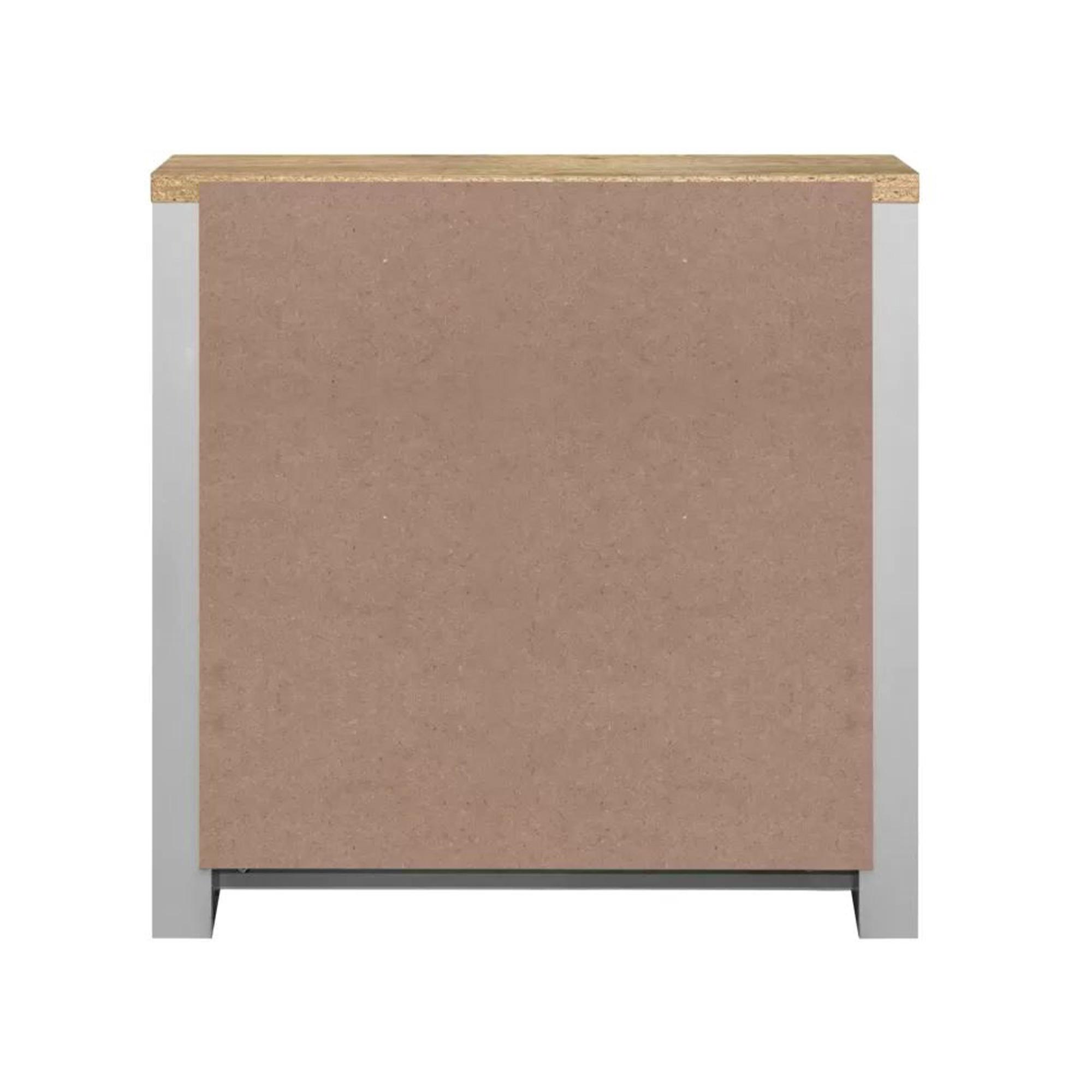 Highgate Small Sideboard - 2 Door - Grey Painted