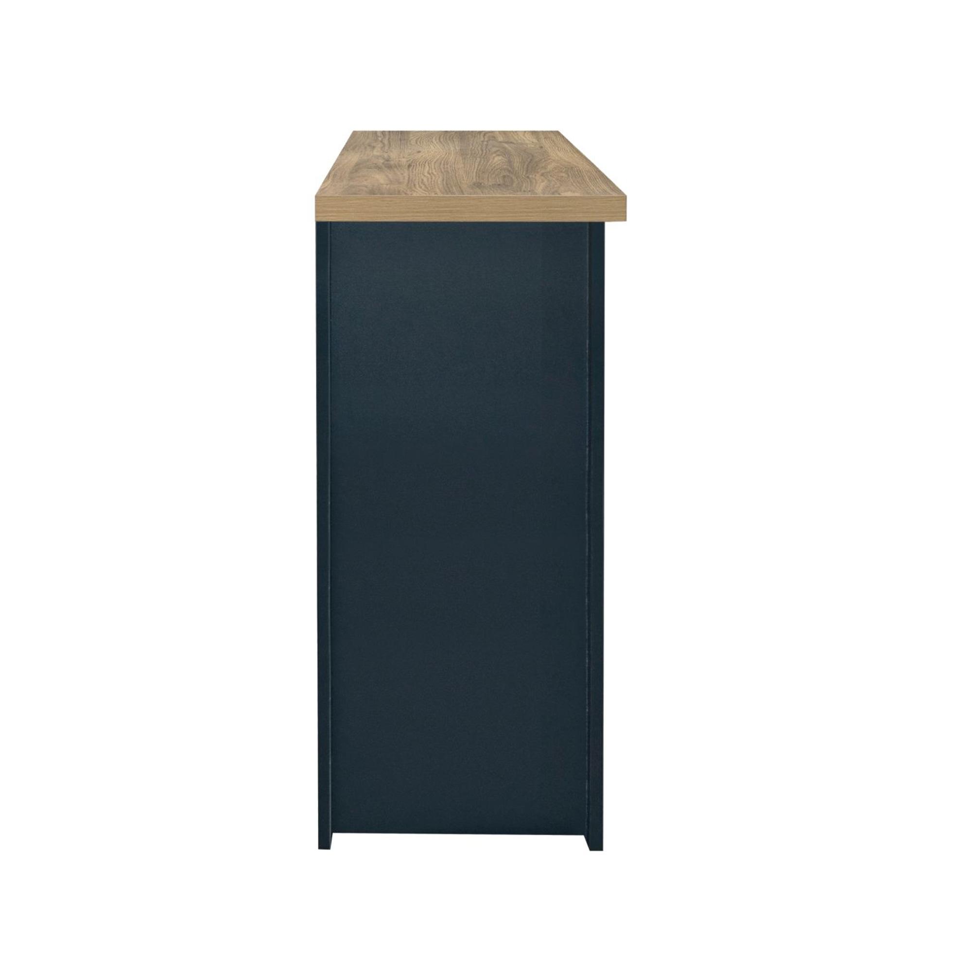 Highgate Medium Sideboard - 3 Door - Navy Blue Painted