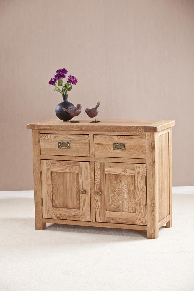 Kent Sideboard - 2 Door - 2 Drawer - Small - Oak