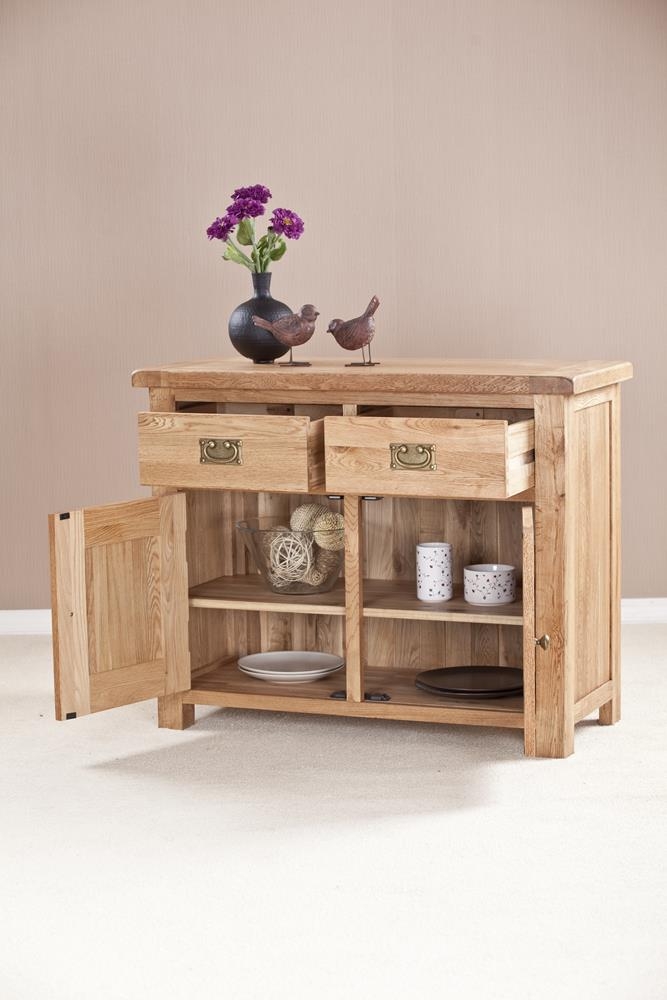 Kent Sideboard - 2 Door - 2 Drawer - Small - Oak