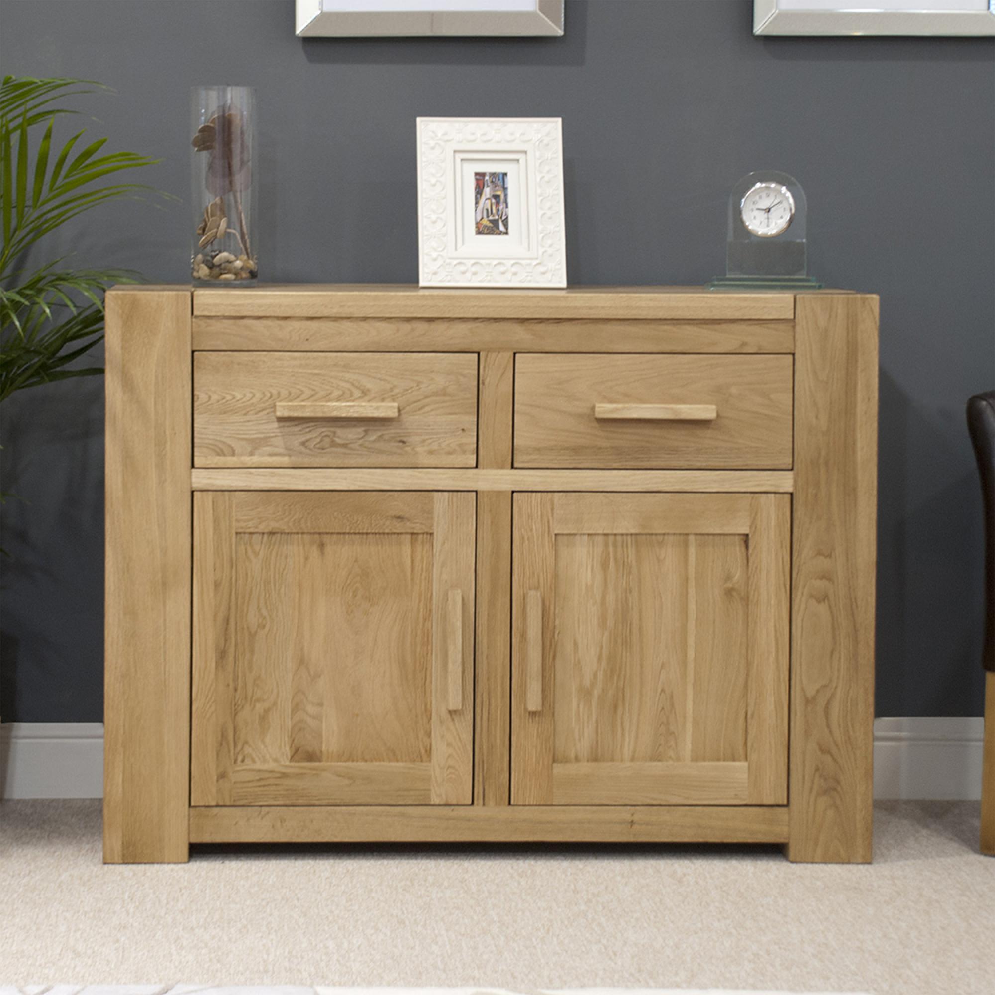 Trend Sideboard - 2 Door - Small - 110cm - Oak