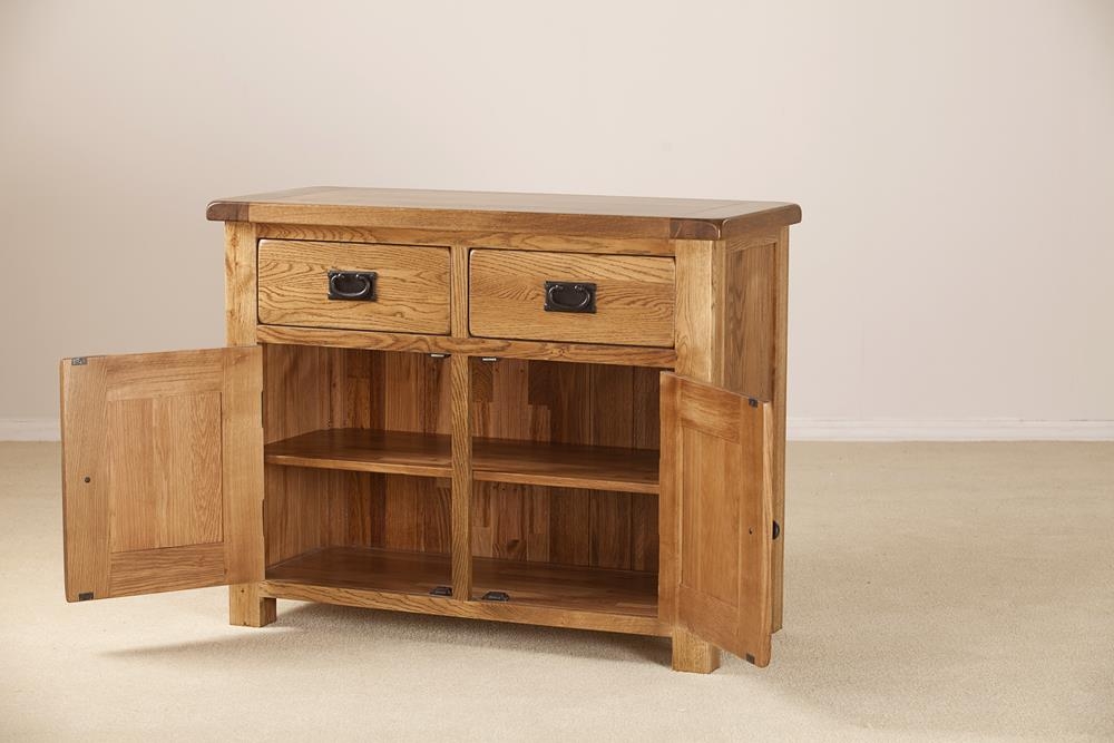 Originals Sideboard - 2 Door - 2 Drawer - Small - Rustic Oak