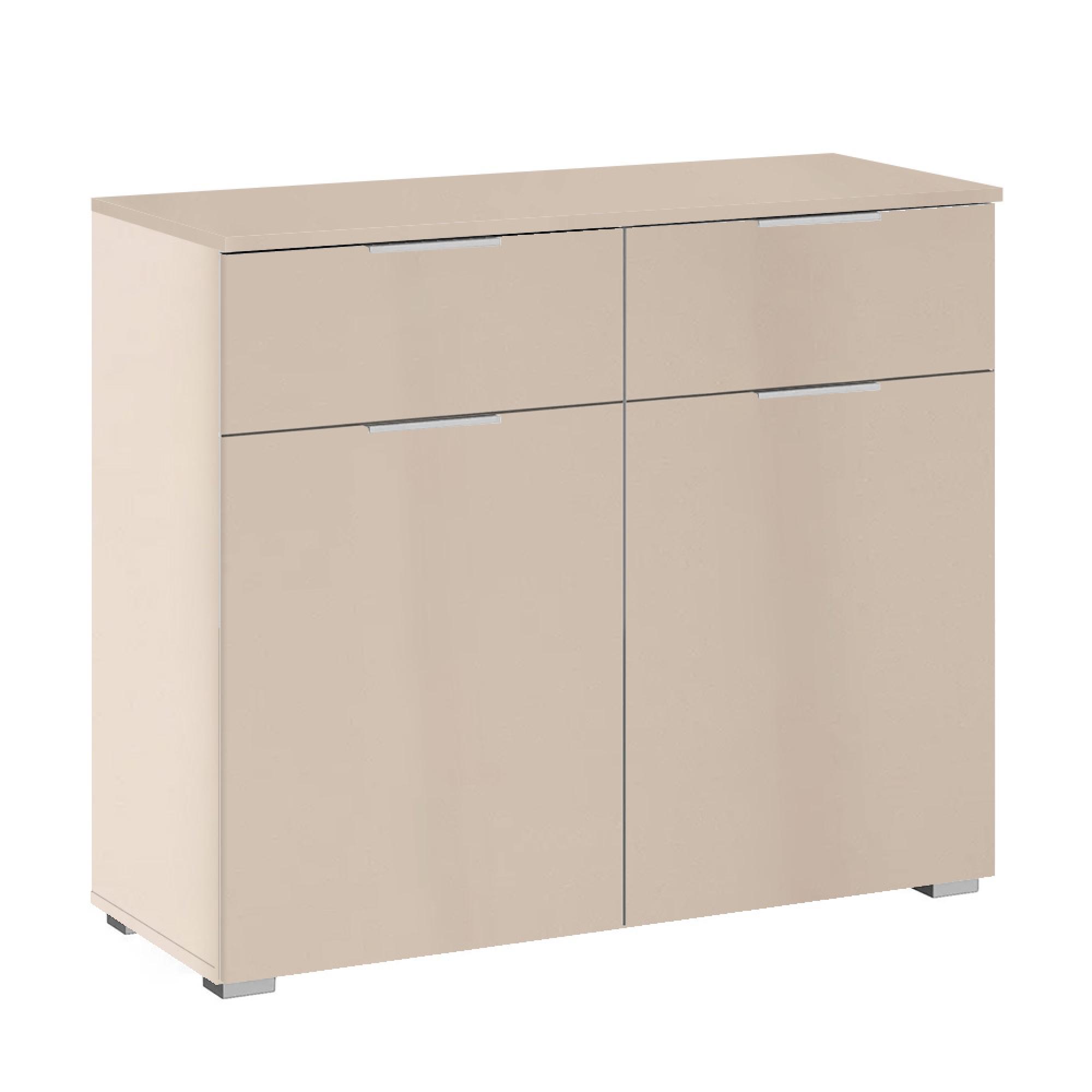 Rauch Alabama 2 Door Small Sideboard - 80cm - Champagne