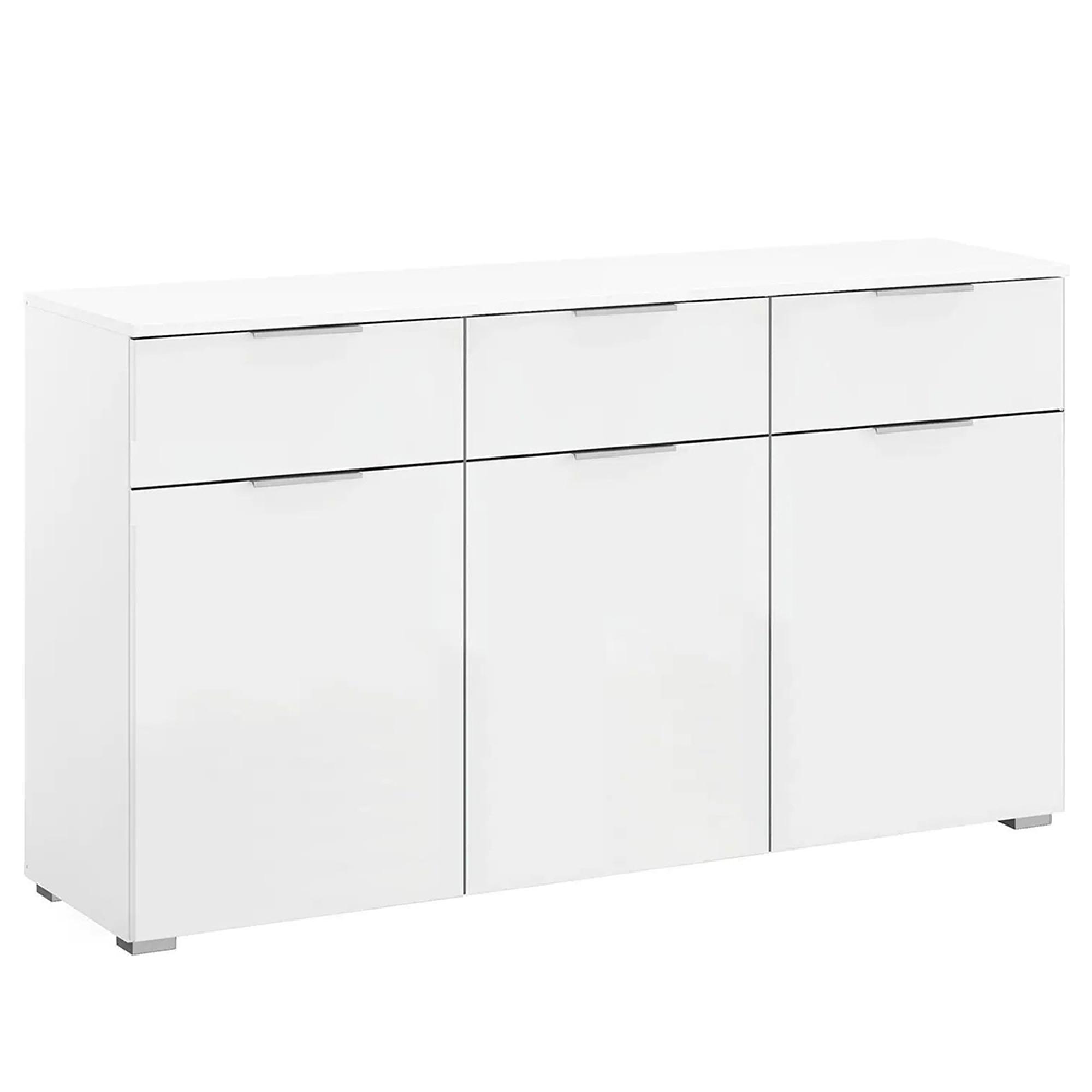 Rauch Alabama 3 Door Medium Sideboard - 120cm - Alpine White