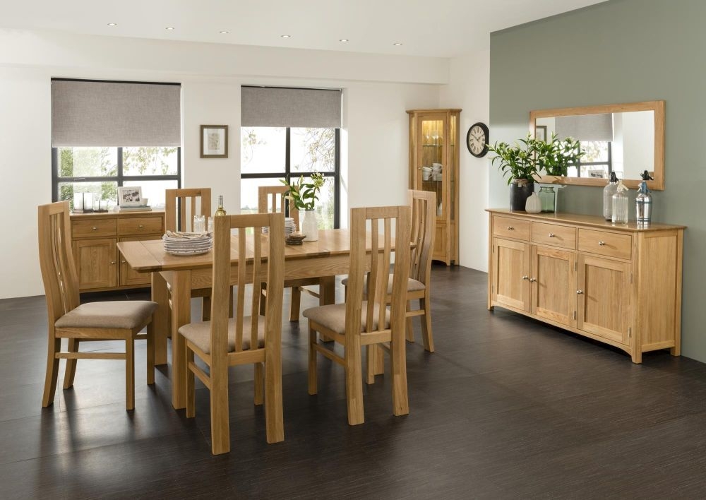 Shaker Sideboard - 2 Door - 2 Drawer - Small - Oak