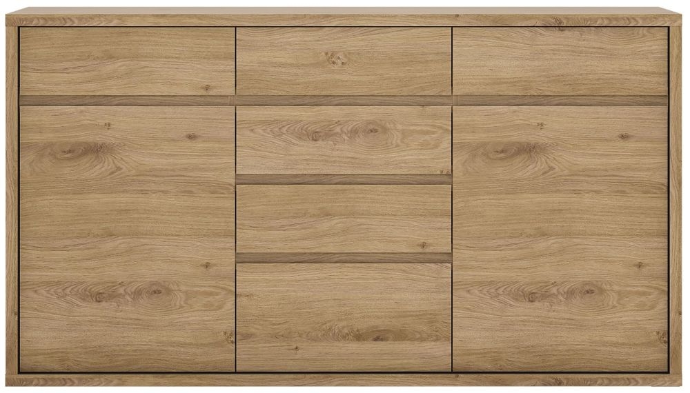 Shetland Oak Effect 2 Door Medium Sideboard