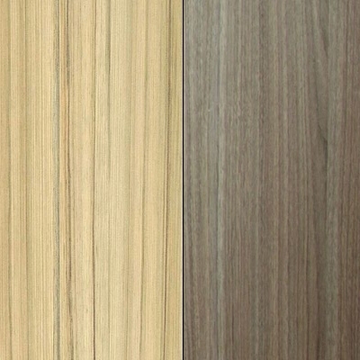 Cocobolo Front and Toronto Walnut Base Unit