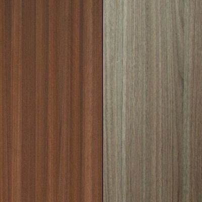 Noche Walnut Front and Toronto Walnut Base Unit