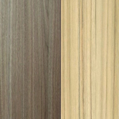 Toronto Walnut Front and Cocobolo Base Unit