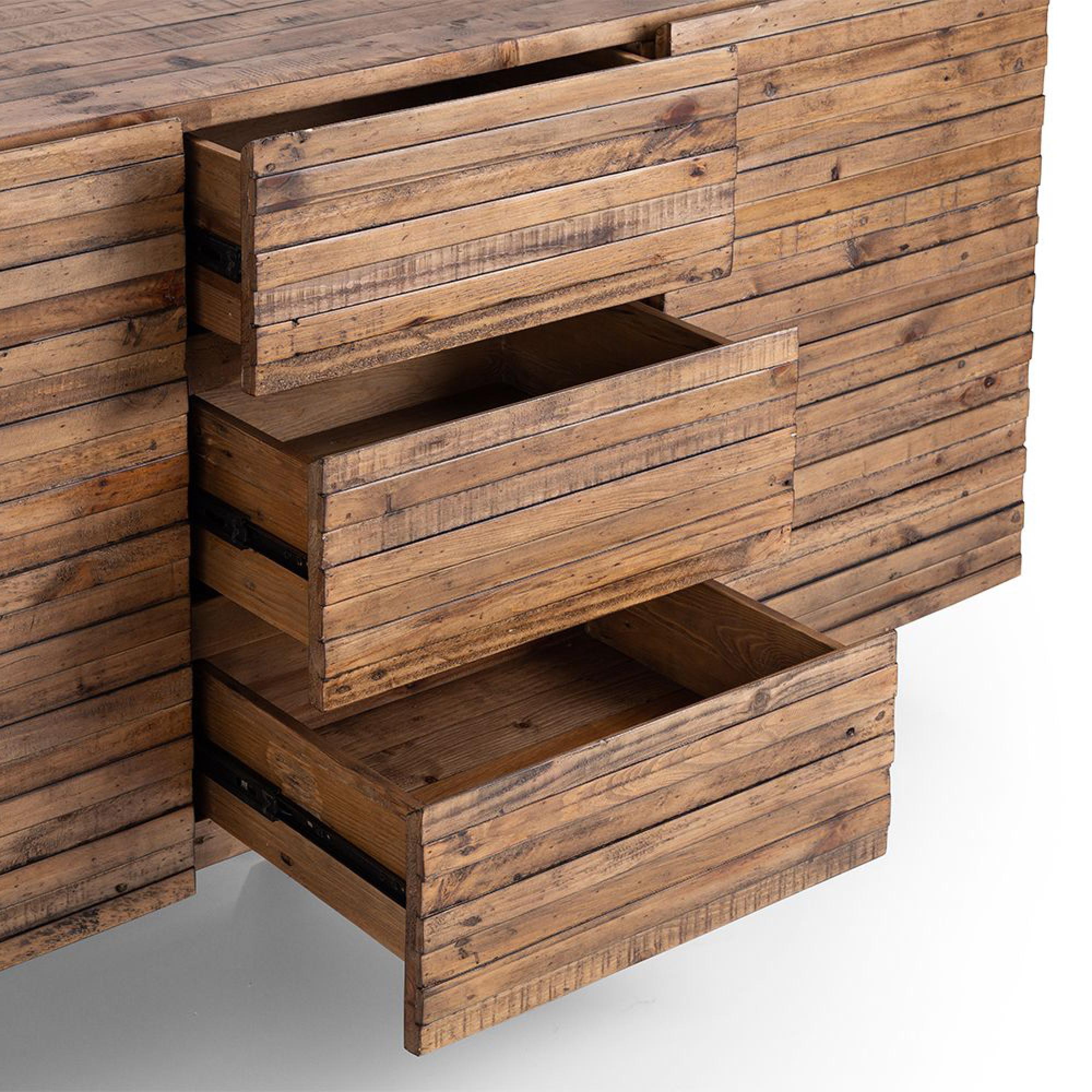 Woburn Sideboard - 145cm - Medium - 2 Door - Reclaimed Pine