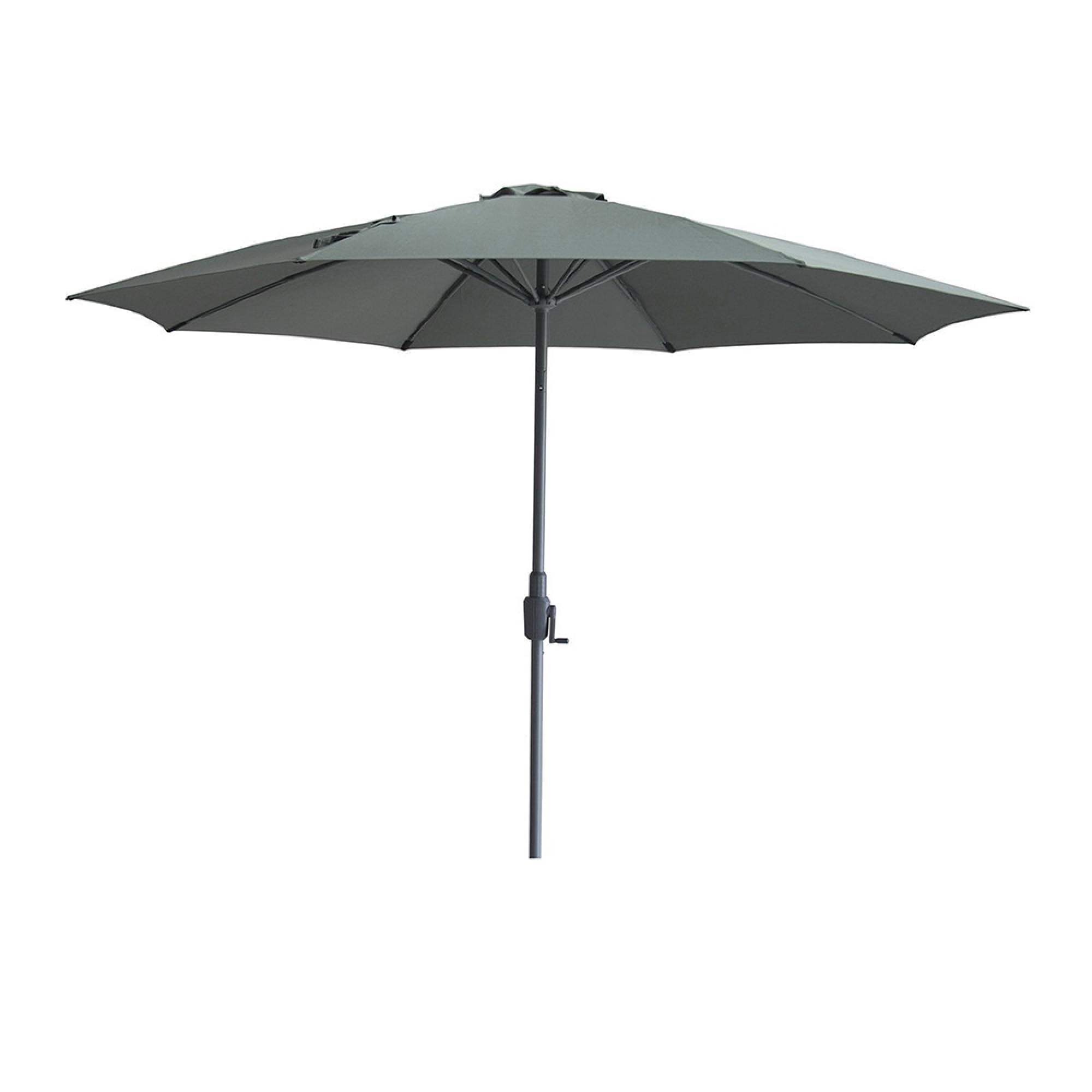 Capri Outdoor Parasol - 3.5cm - Round - Oil Green