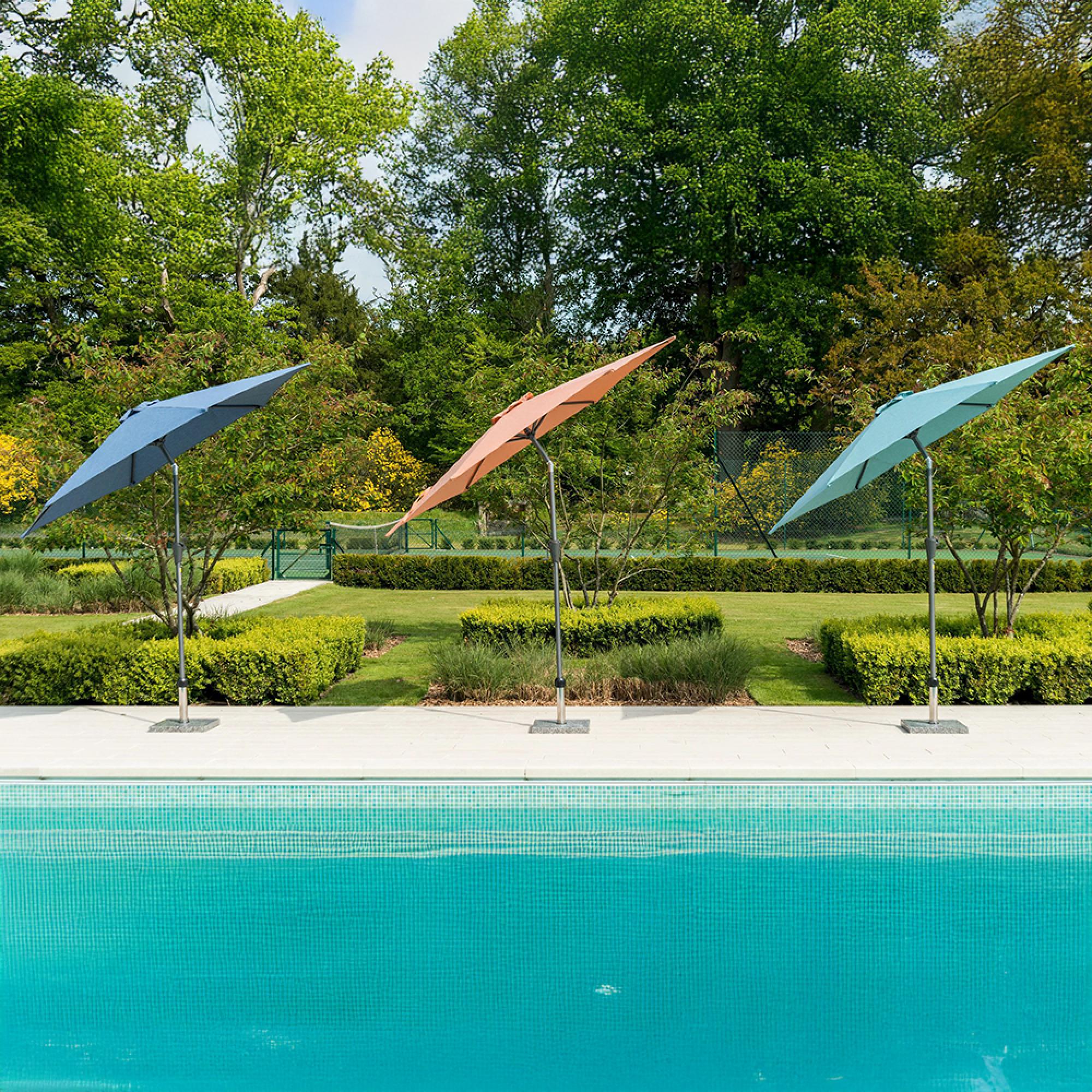 Outdoor Parasol - Aluminium - Round - 250cm