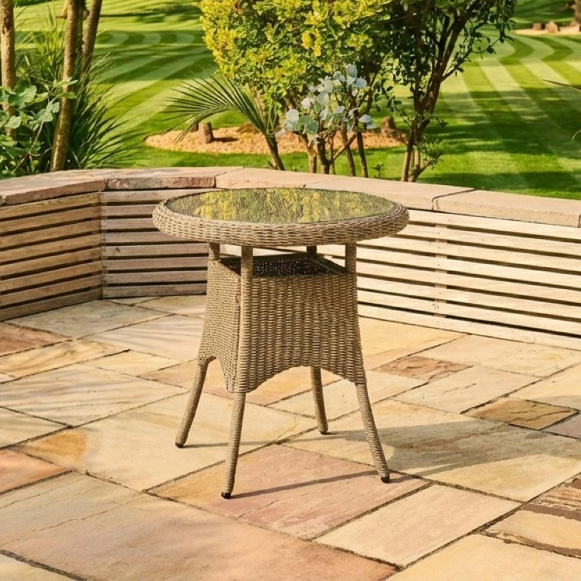 Arlington Bistro Set - Round - Luxury Rattan - 2 Chairs