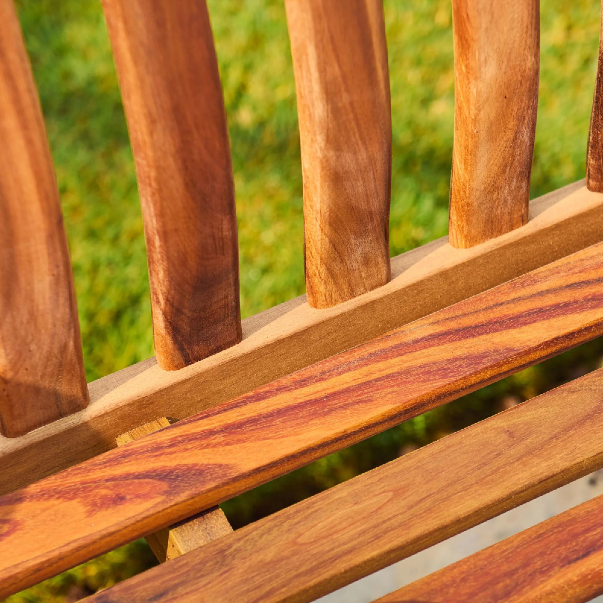 Redcliffe Garden Bench - Broadfield - 4ft - Acacia Wood