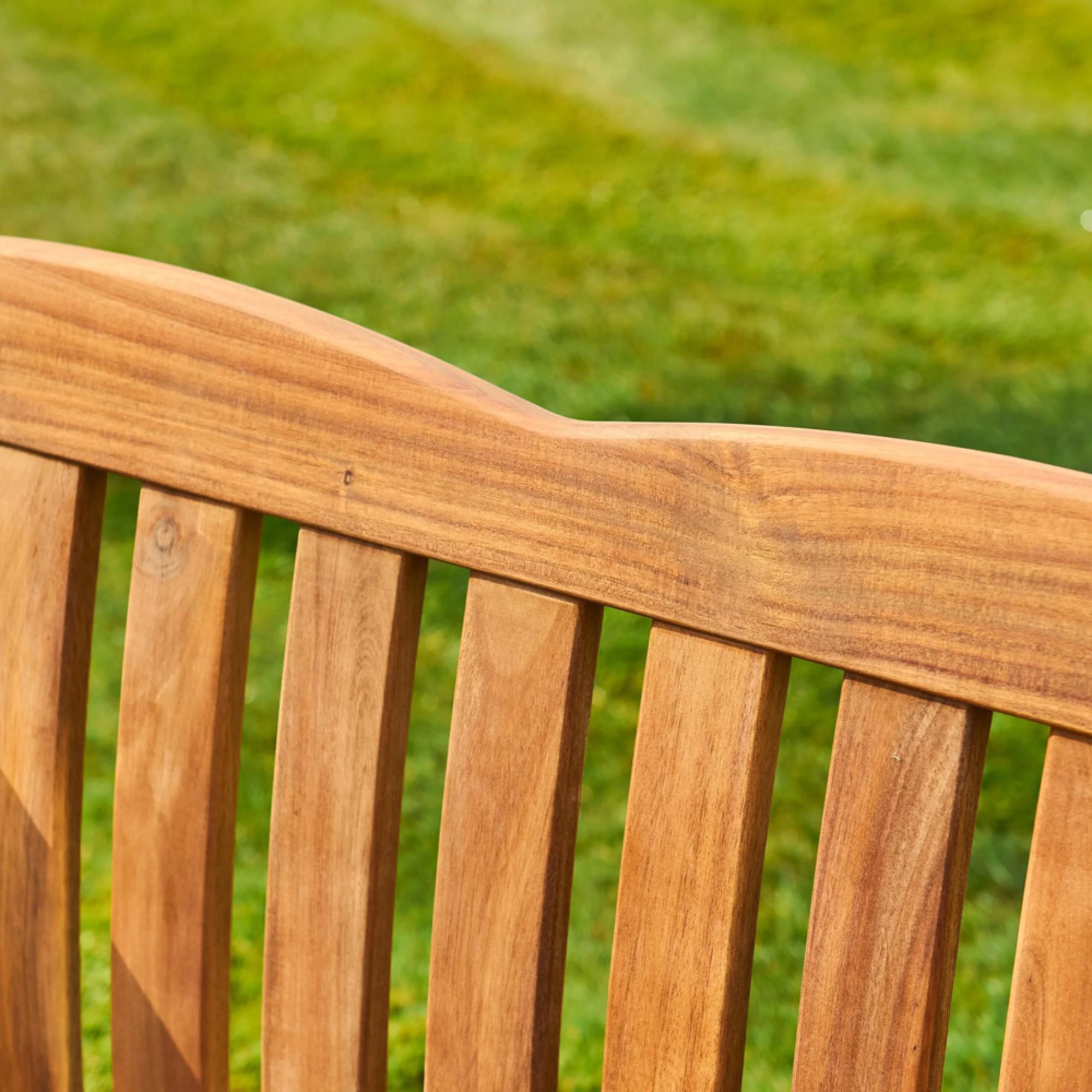 Redcliffe Garden Bench - Cuckfield - 5ft - Acacia Wood