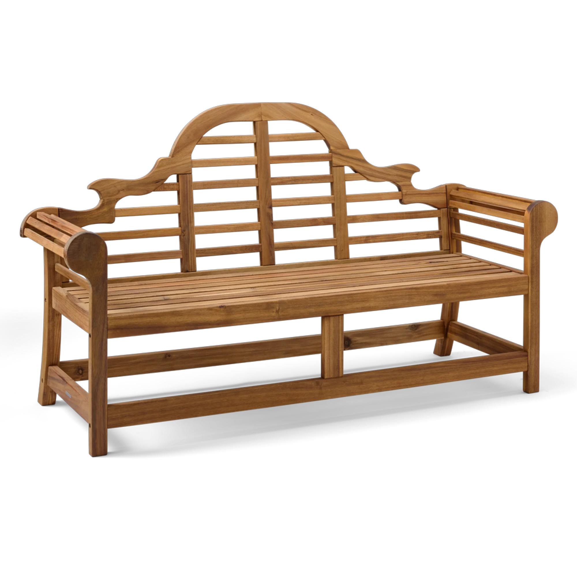 Redcliffe Garden Bench - Lutyens - 6ft - Acacia Wood