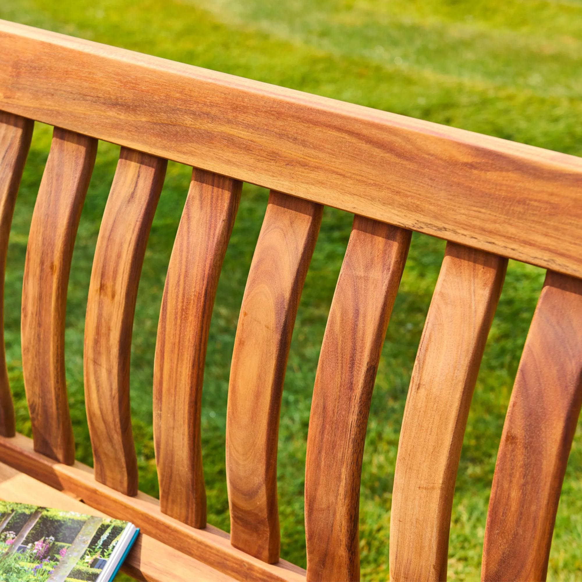 Redcliffe Garden Bench - St George - 4ft - Acacia Wood