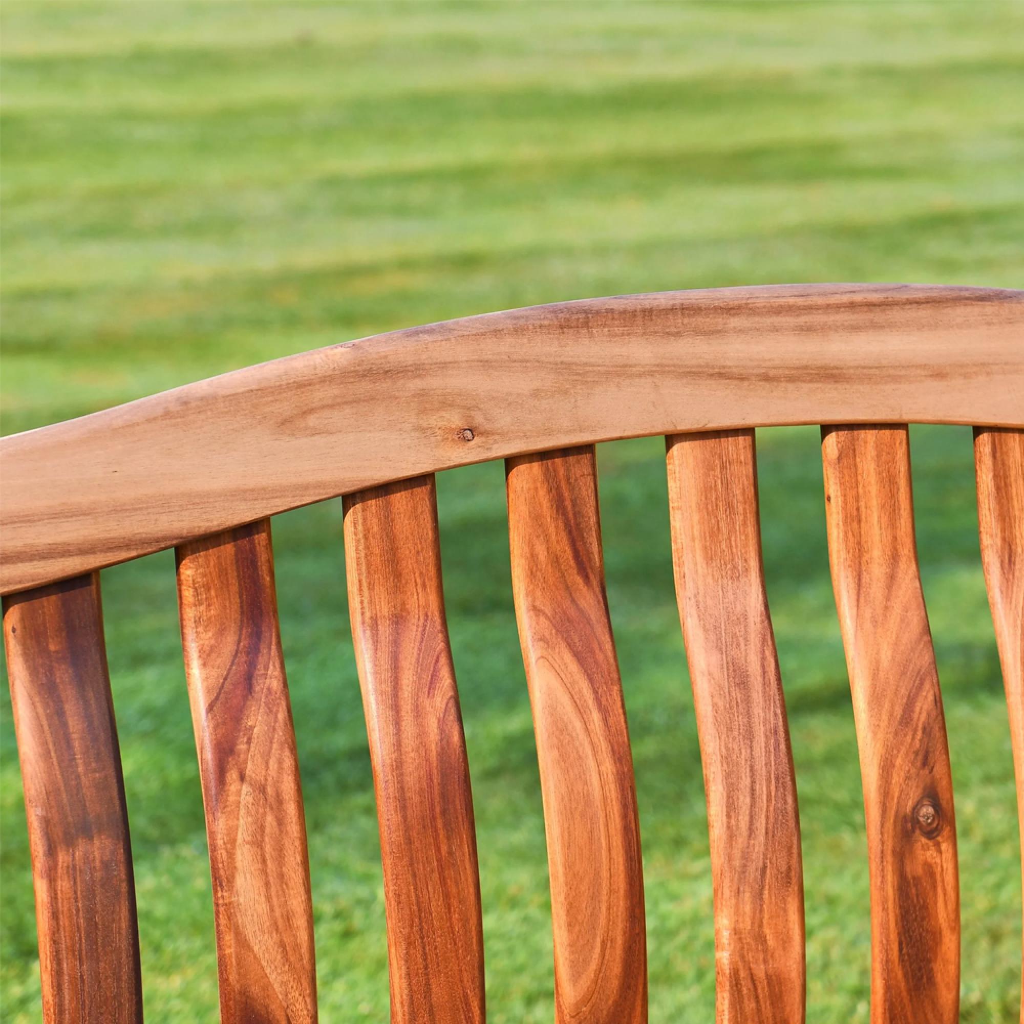 Redcliffe Garden Bench - Turnberry - 4ft - Acacia Wood