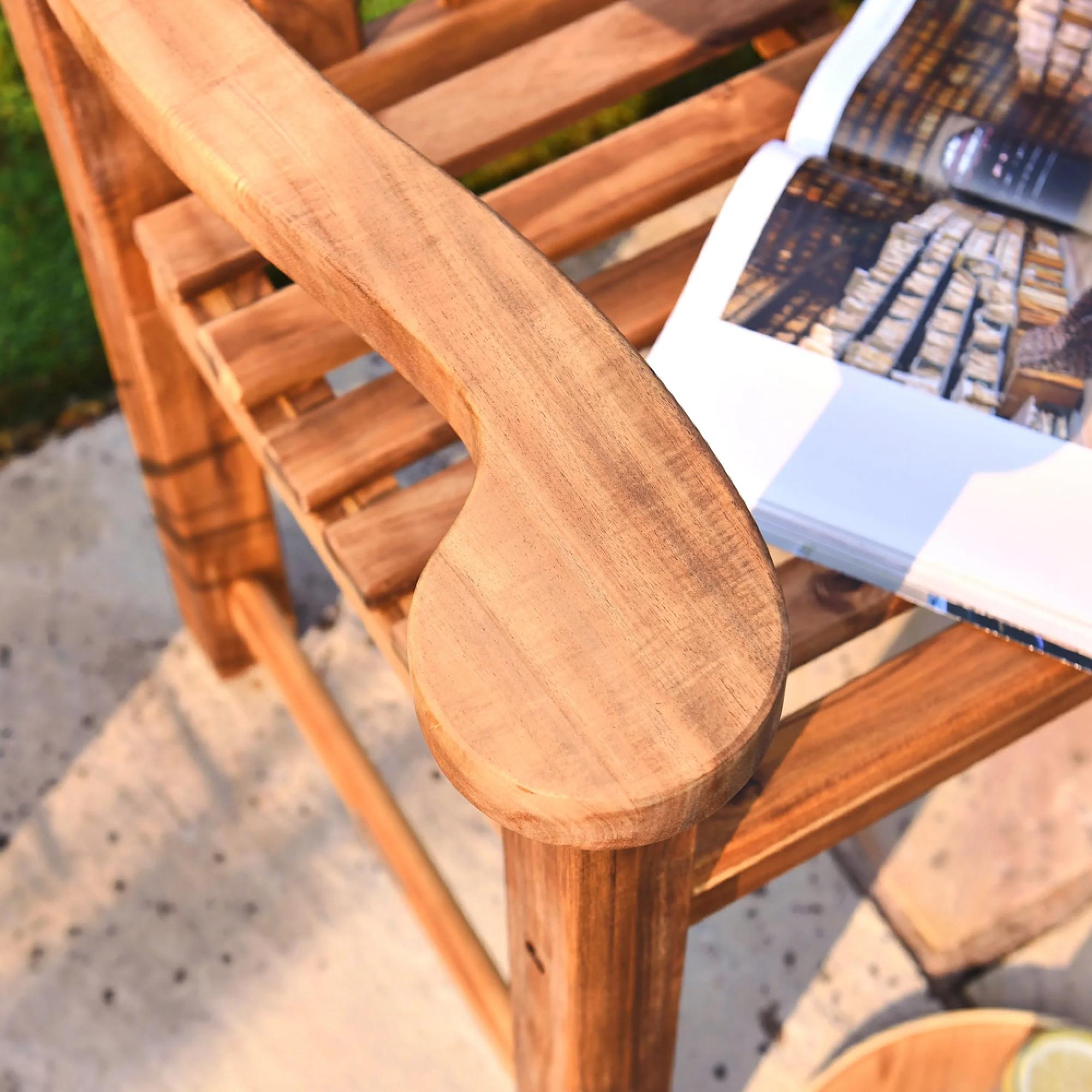 Redcliffe Garden Bench - Turnberry - 5ft - Acacia Wood