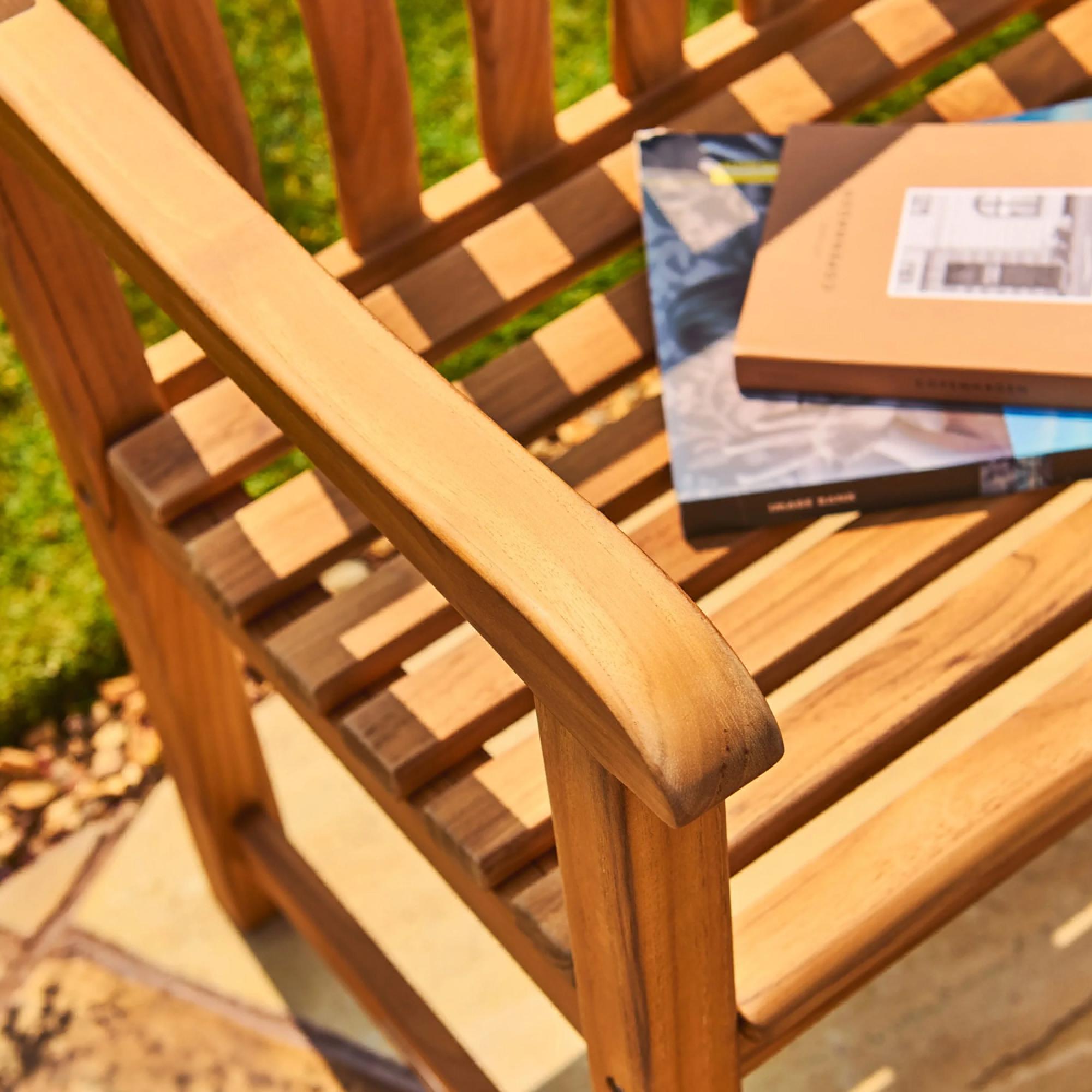 Broadfield Garden Bench - 4ft - Teak Wood