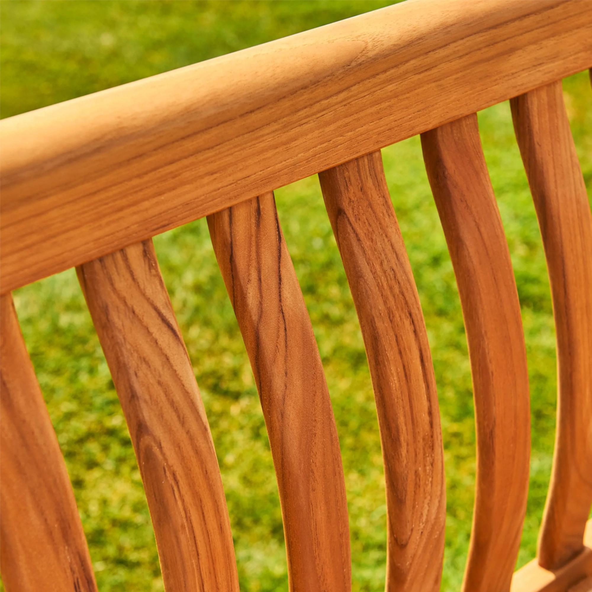 Broadfield Garden Bench - 4ft - Teak Wood