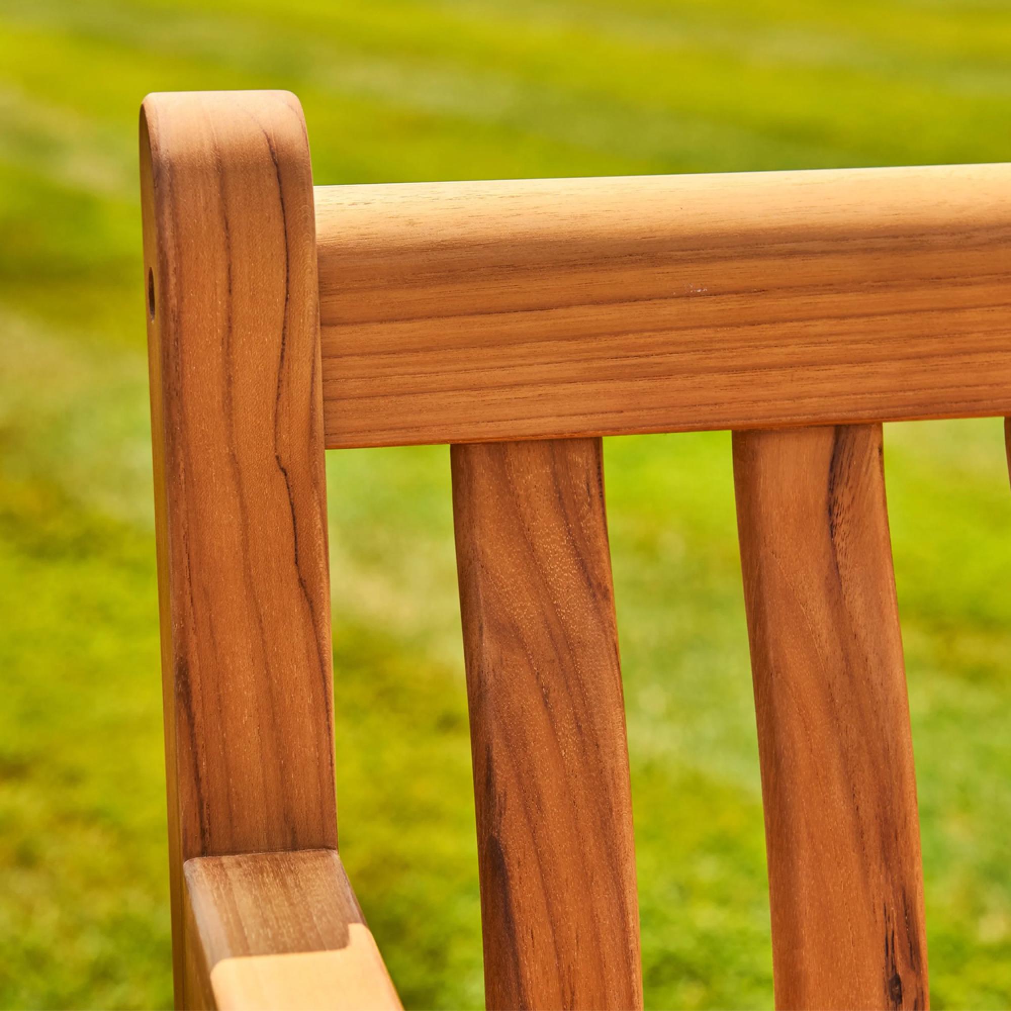 Broadfield Garden Bench - 5ft - Teak Wood