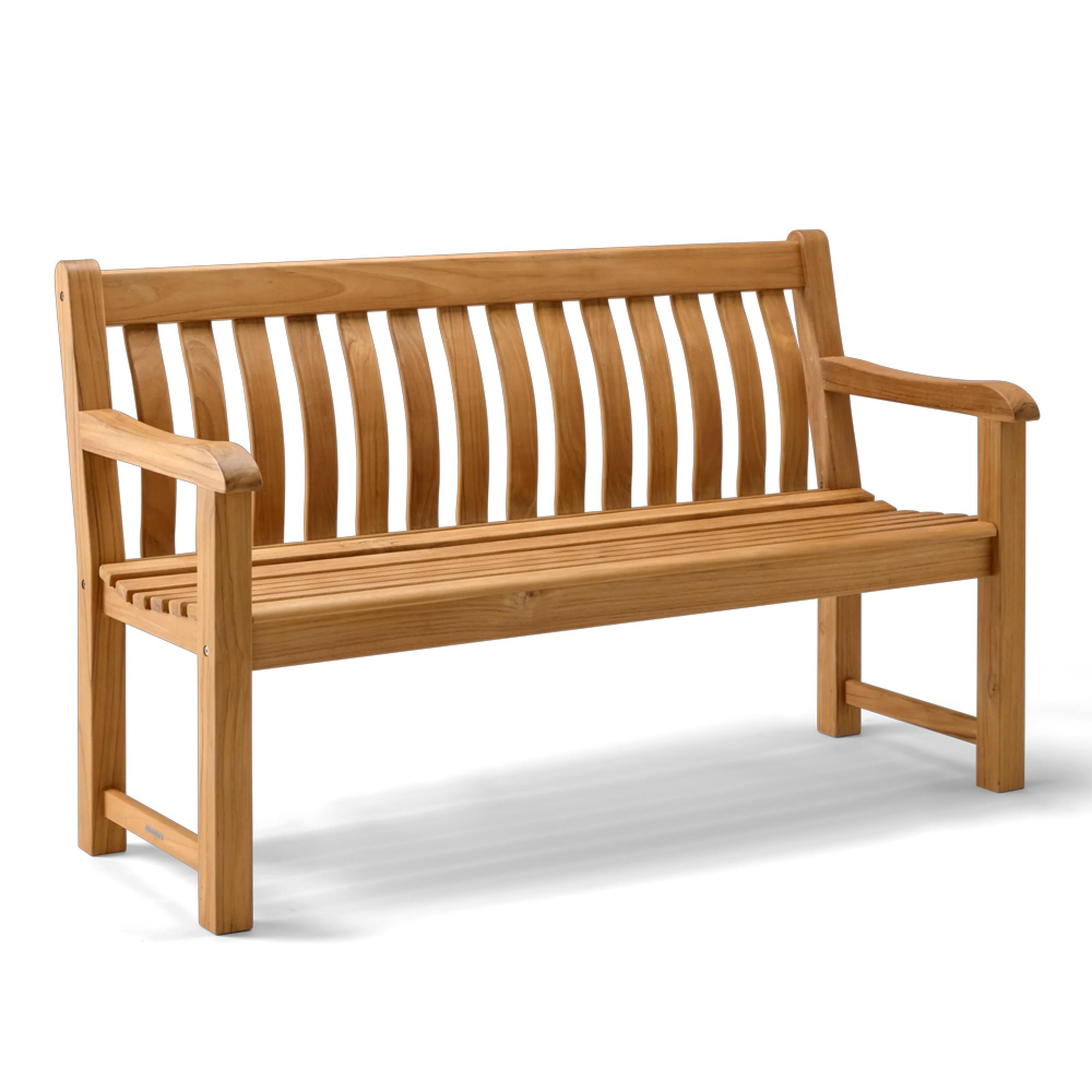 St George Garden Bench - 5ft - Teak Wood