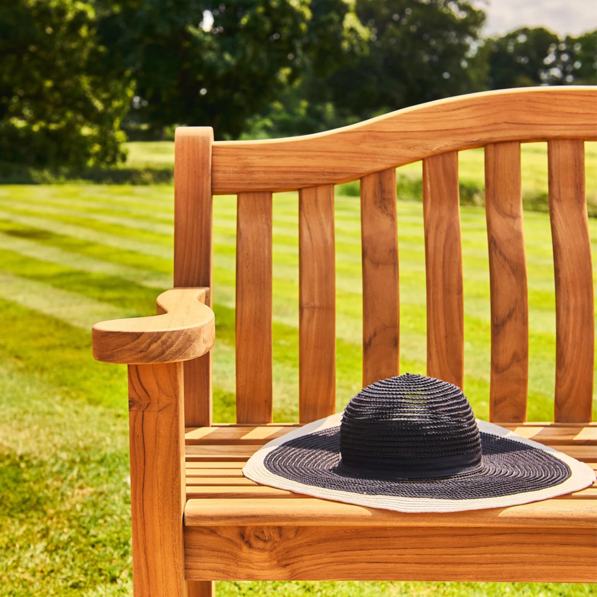 Turnberry Garden Bench - 4ft - Teak Wood
