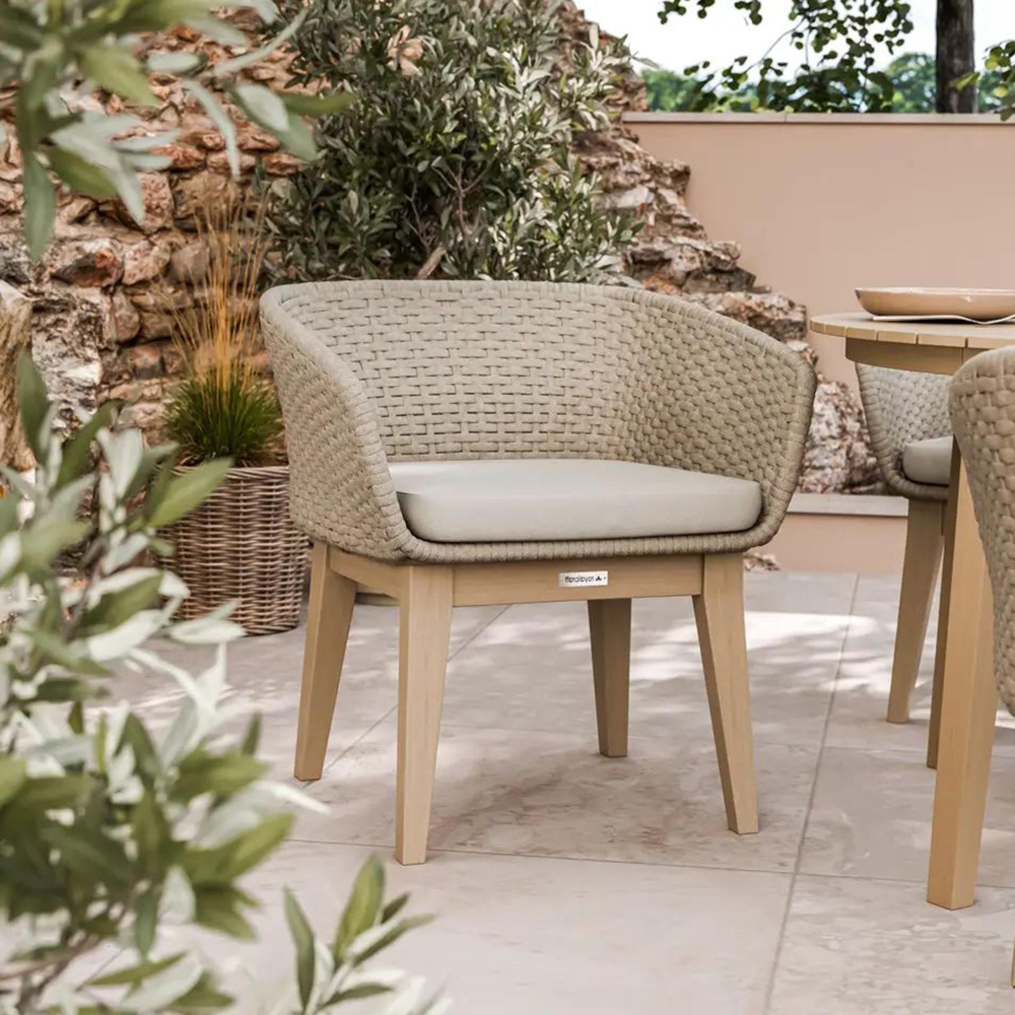 Roma Eden Garden Dining Chairs - Set of 2 - Dawn